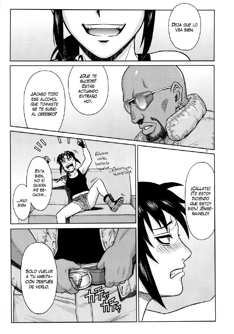 (C84) [AZASUKE WIND (AZASUKE)] SUPER BIG SIZE! (BLACK LAGOON) [Spanish] {Ichi no Fansub} - Page 6