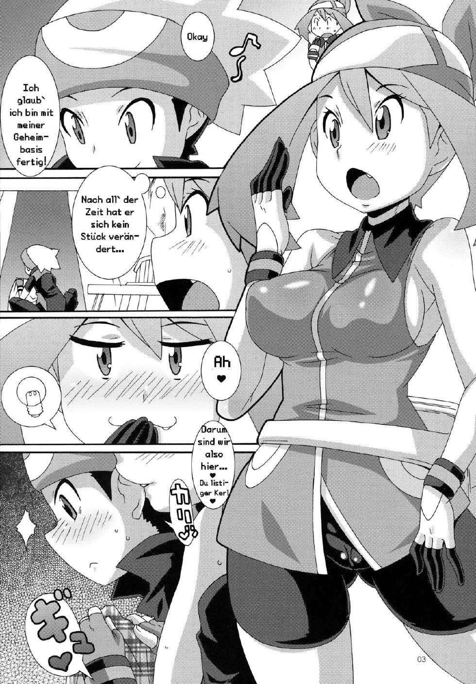 (C81) [Akusei-Shinseibutsu (Nori)] Double-S (Pokemon) [German] - Page 2