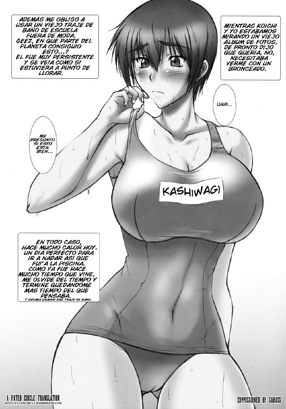 (C72) [Kikuya (Kimura Naoki)] Hiyake Ato (Kizuato) [Spanish] {Brad33} - Page 4