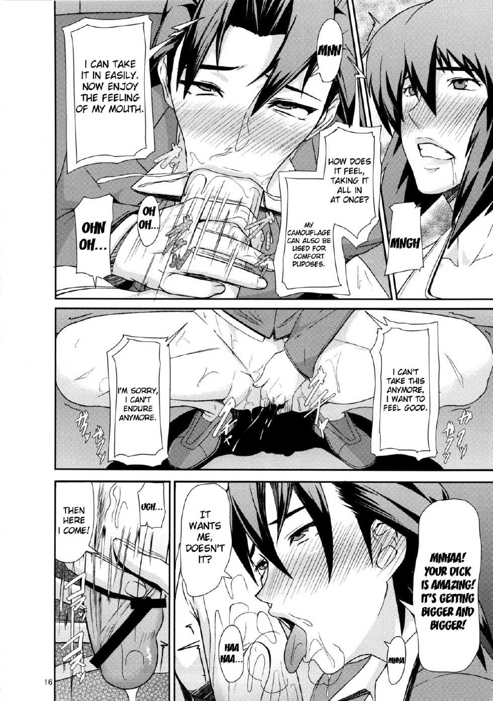 (C84) [Pollinosis (Shinkuu Tatsuya)] REDLEVEL7 (Ghost in the Shell) [English] {doujin-moe.us} - Page 15