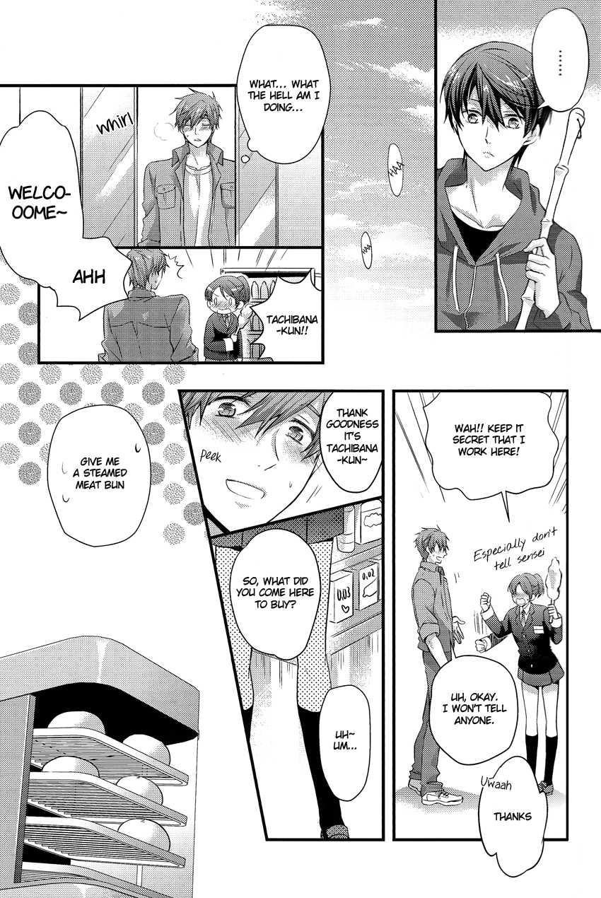 (Renai Jiyuugata! Osaka Taikai 2) [Kyuukyuubako (Band Aid)] Ichinen de Ichiban Taisetsuna hi (Free!) [English] {MYTH720} - Page 7