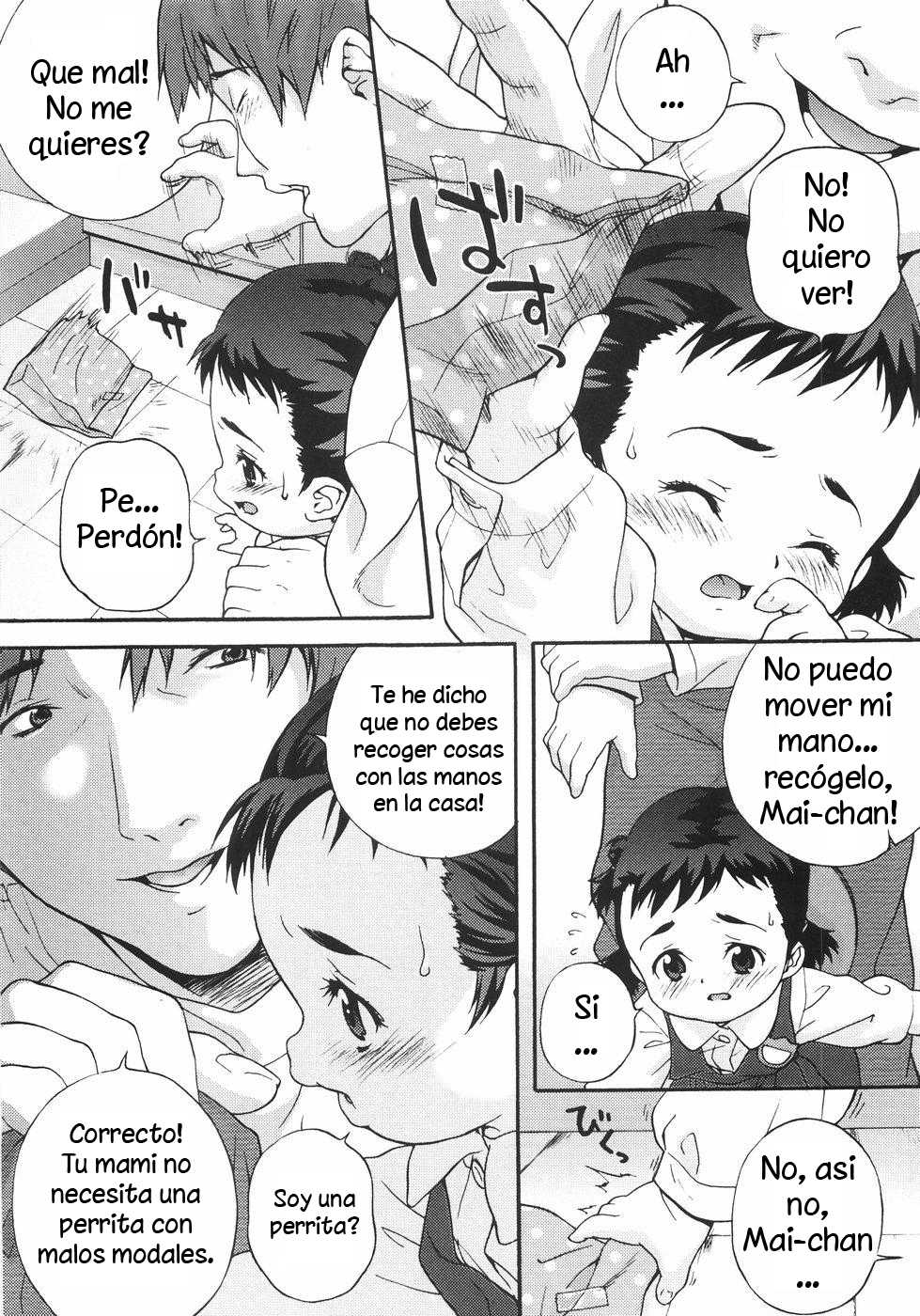 Page 4 - Medaka Kenichi Shiiku Musume Recogiendo una Niña Sp