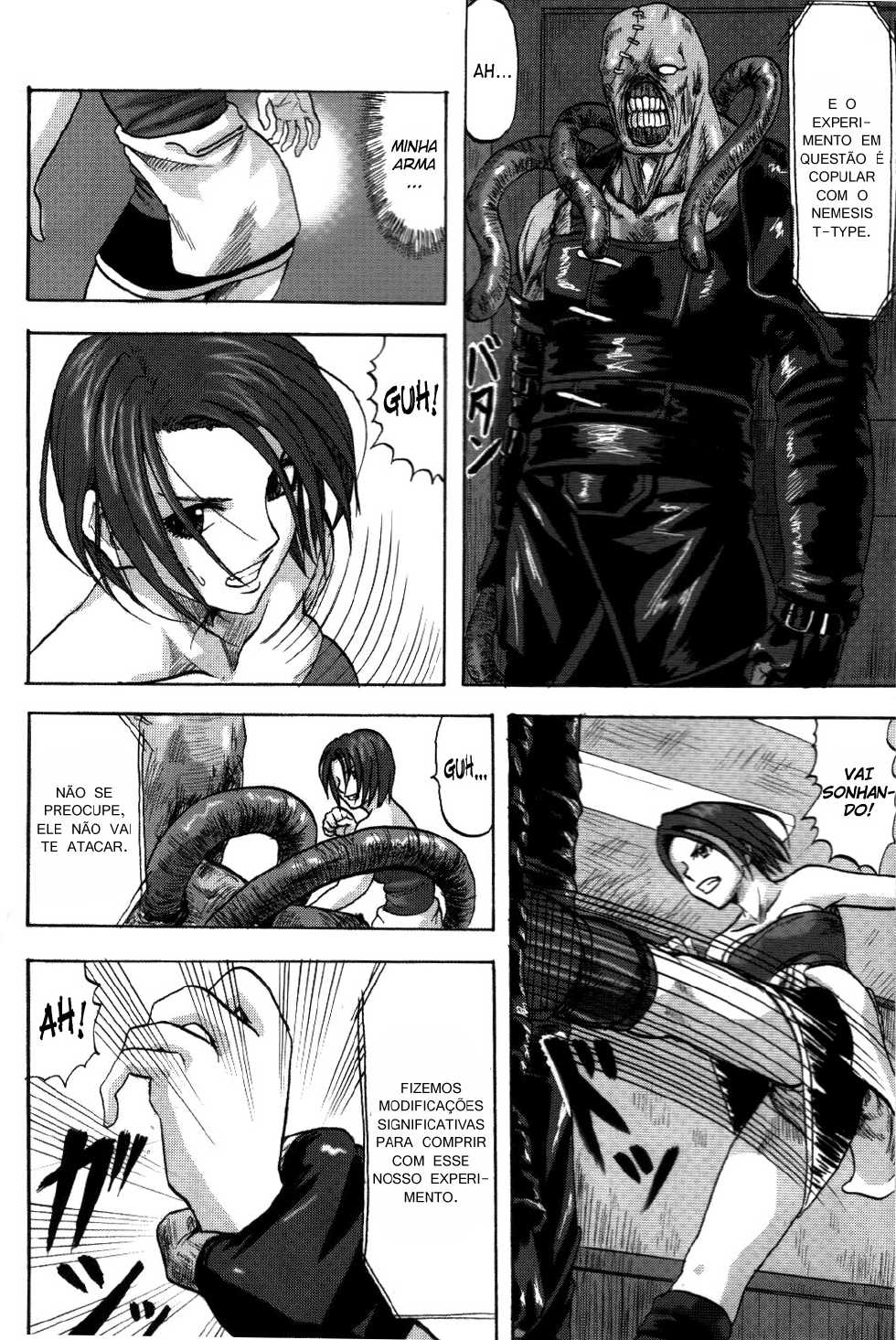 [Can Do Now! (Minarai Zouhyou)] B.O.W. to Hito tono Kouhai Jikken Houkokusho (Resident Evil) [Portuguese-BR] - Page 3