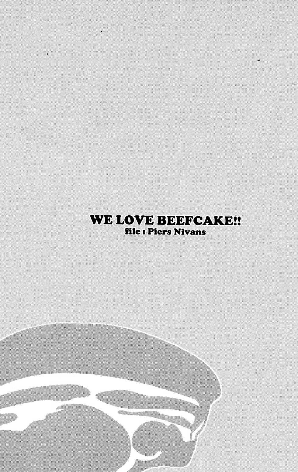 (C85) [Takeo Company (Sakura)] WE LOVE BEEFCAKE!! file:PIERS NIVANS (Resident Evil) - Page 2