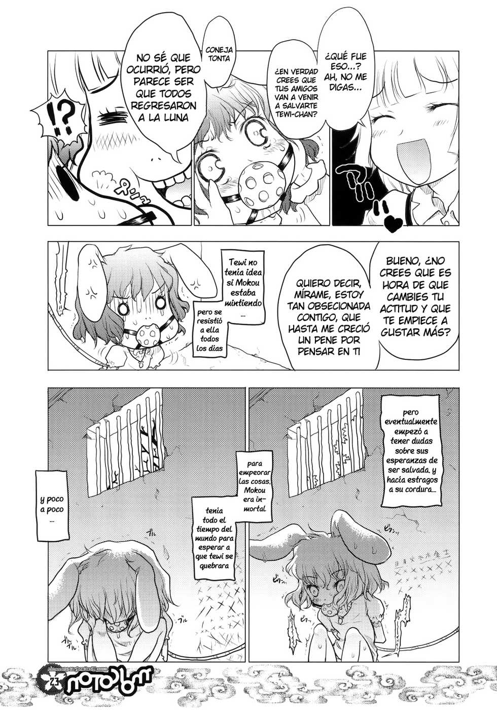 (C71) [RiceCandy (Hatomugi Munmun, Sakakibara Kaorunaoko)] Mokoton (Touhou Project) [Spanish] [Ichi no Fansub] - Page 23