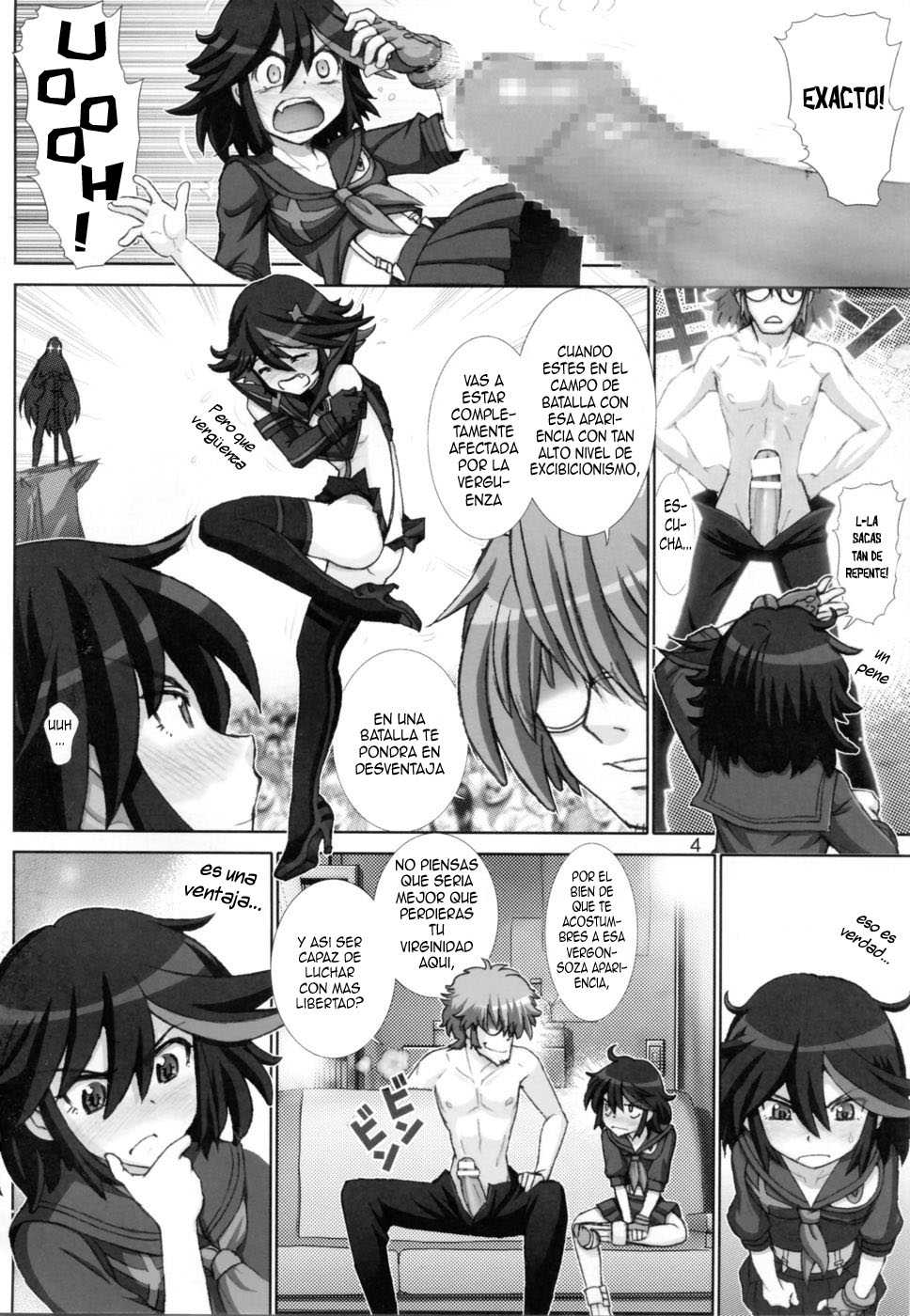 [Raijinkai (Harukigenia)] Ryuuko no Susume (Kill la Kill) [Spanish] =SDnF= - Page 3