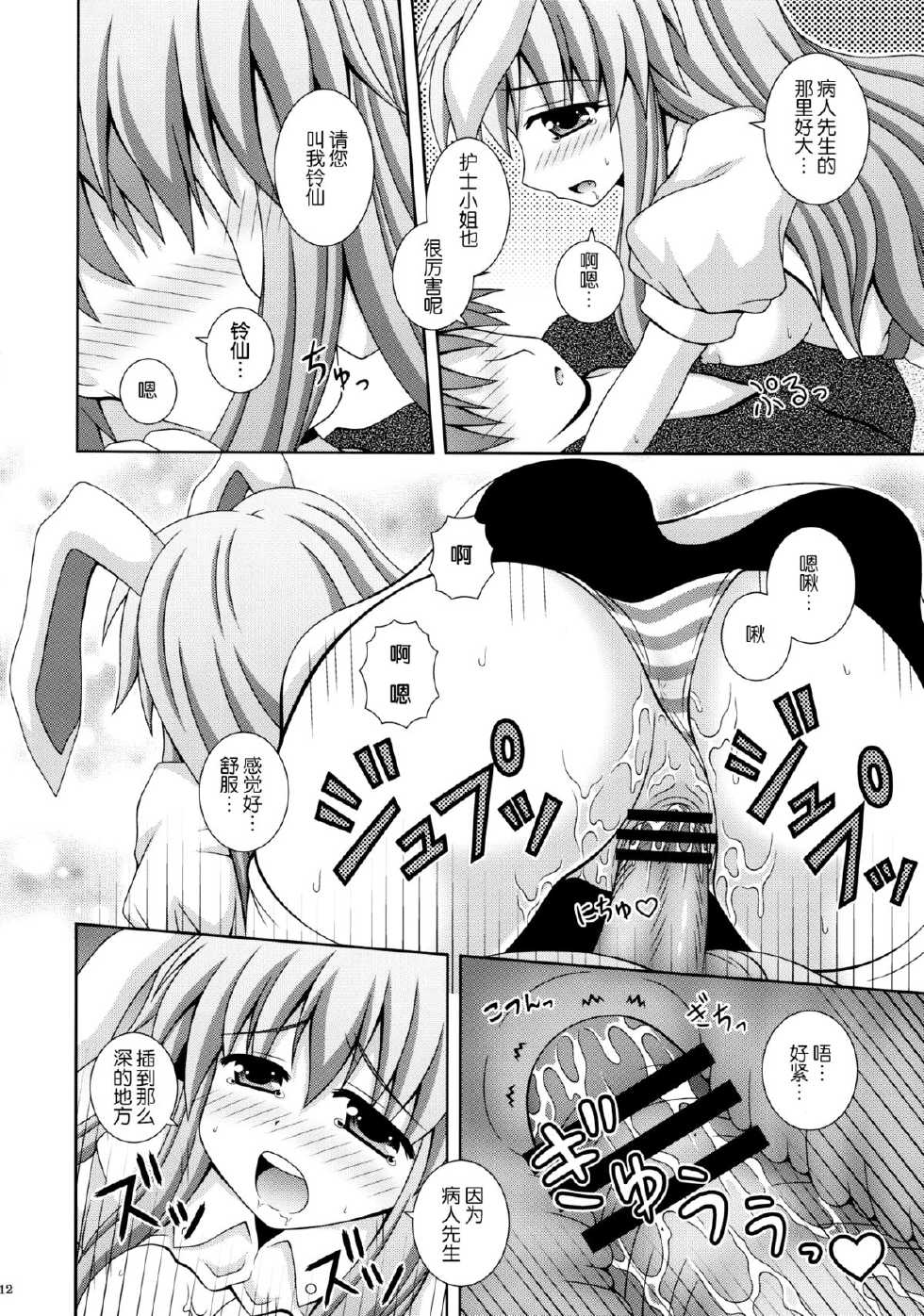 (HARUCC17) [I'm (Nagana Sayui)] Udonge Ganbarimasu (Touhou Project) [Chinese] [伞尖绅士汉化组] - Page 12