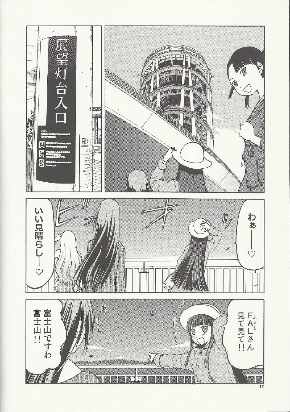 (C85) [Wakuwaku Doubutsuen (Tennouji Kitsune)] Echiina!! 2 (Upotte!!) - Page 9