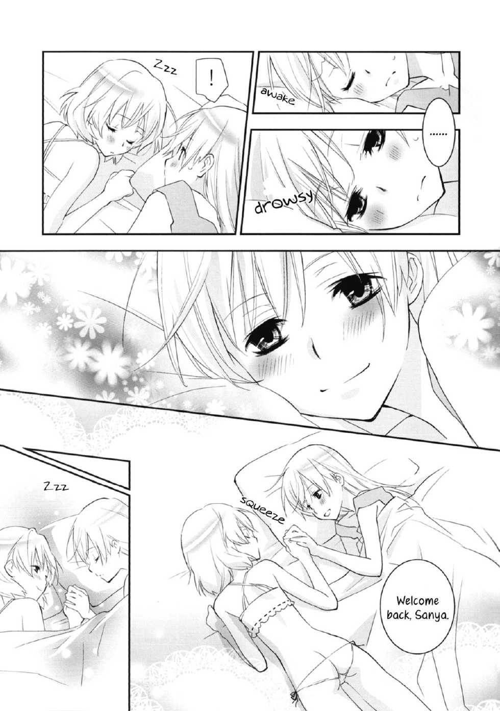 (Puniket 22) [Hitomaron (Setouchi Sumako)] Pantsu to Zubon no Kyoukaisen 2 | The Boundary Line Between Panties and Pants 2 (Strike Witches) [English] [Yuri-ism] - Page 20