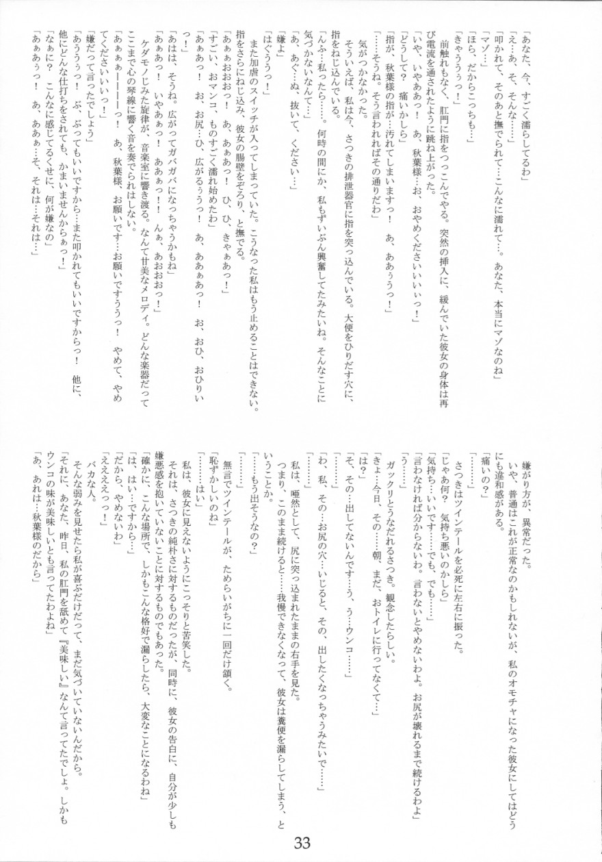 (C65) [Garyuh-Chitai (Tana)] Usotsuki no Ori (Tsukihime) - Page 32