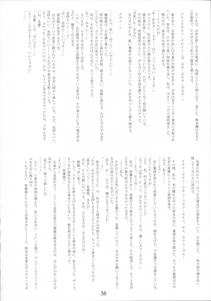 (C65) [Garyuh-Chitai (Tana)] Usotsuki no Ori (Tsukihime) - Page 37