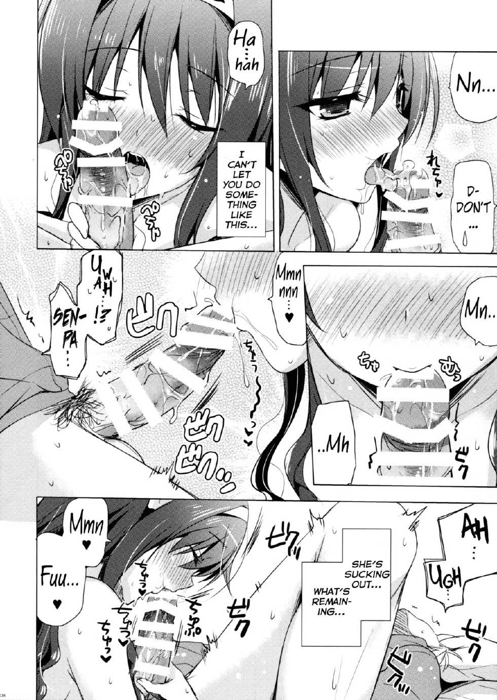 (COMITIA107) [SEM;COLON (Mitsu King)] Senpai Append [English] [Life4Kaoru] - Page 7