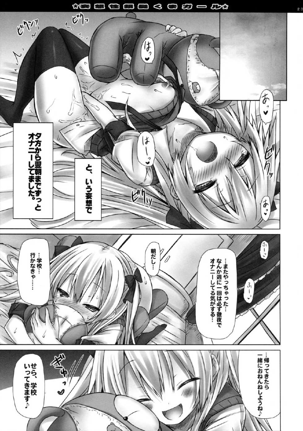 (C85) [Botugo (RYO)] Mousou sei Ginpatsu Kuma Girl - Page 23