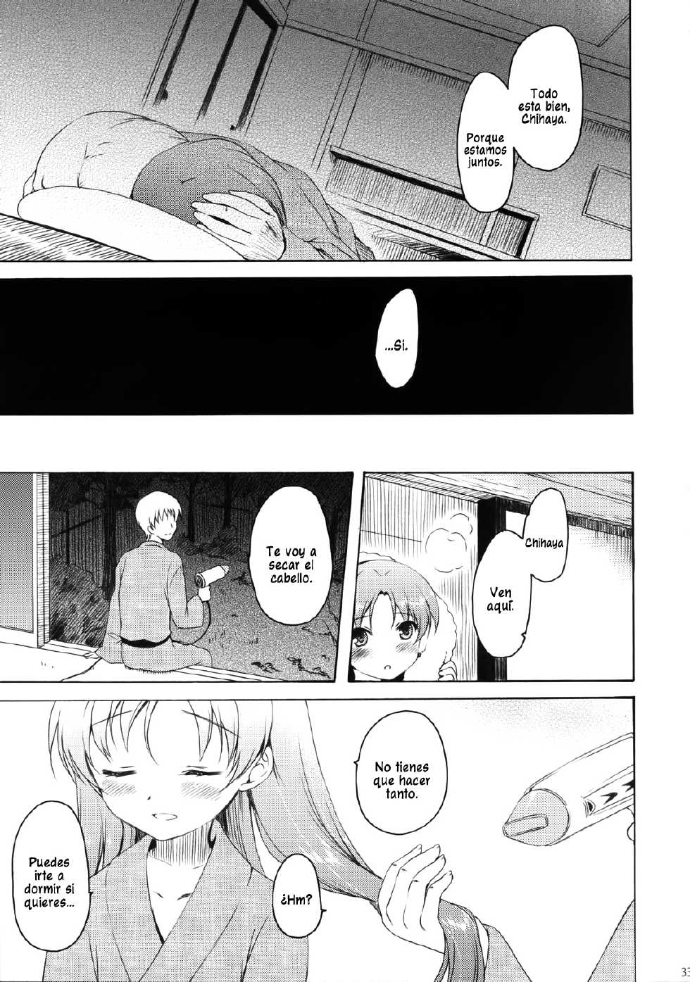(C79) [Panda ga Ippiki (Komi Zumiko)] Anata to Futari de Risoukyou ni te (THE iDOLM@STER) [Spanish] (Taidana F@nsub) - Page 32