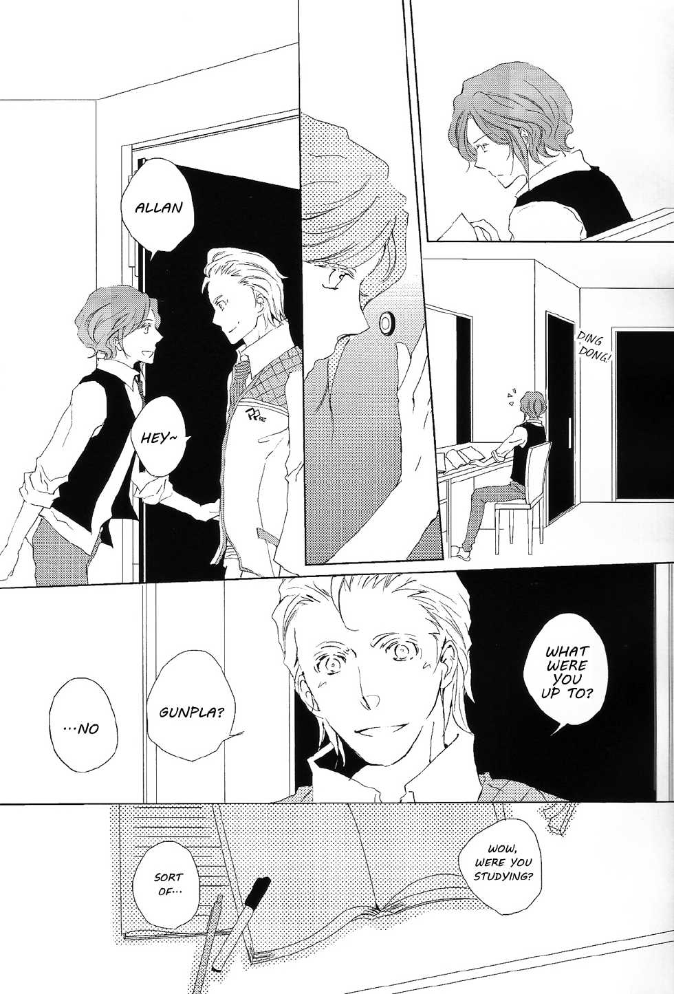 (G-Battle Festival 2014) [NERO (Naru)] Yumemiru Koro wo Sugite mo (Gundam Build Fighters) (English) - Page 4