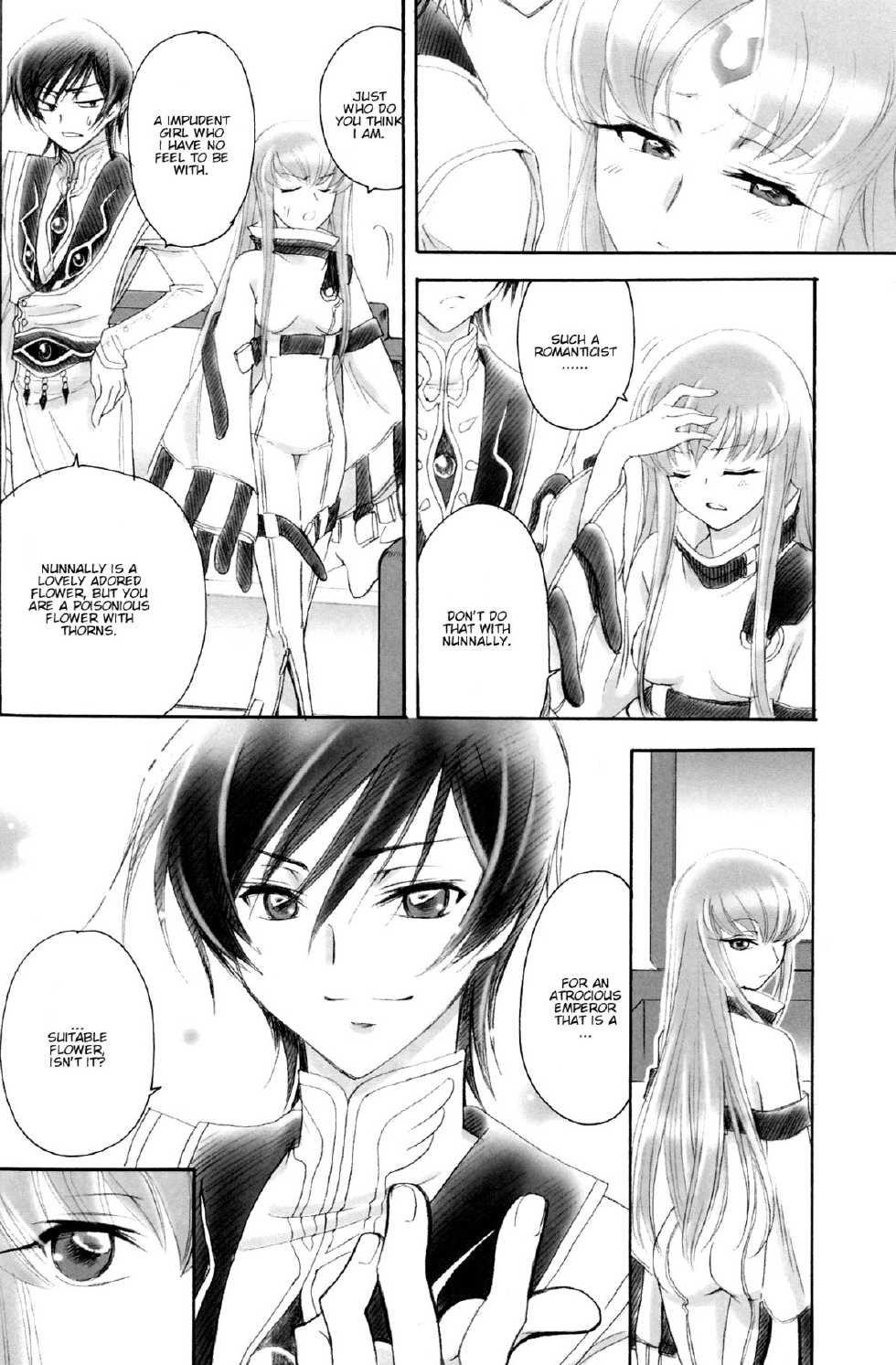 (C76) [Yamaguchirou (Yamaguchi Shinji)] PLAY DEAD (CODE GEASS: Lelouch of the Rebellion) [English] [Kenren] - Page 11