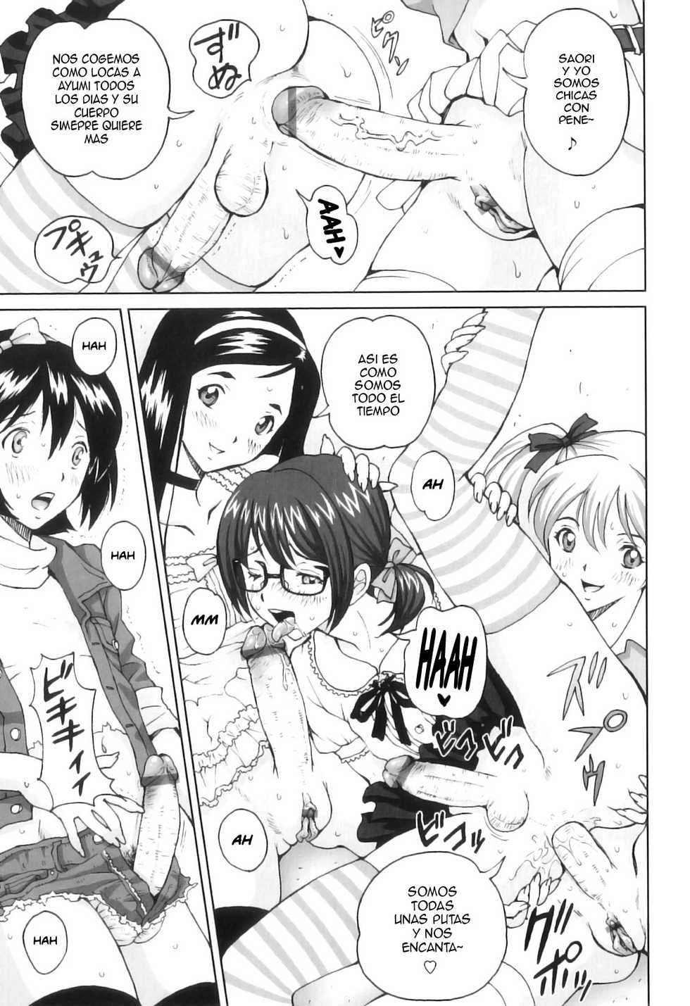 [JinJin] Tokimeki no Shin Seikatsu (Futanarikko no Sekai 4) [Spanish] {El Moe Dela8} - Page 15