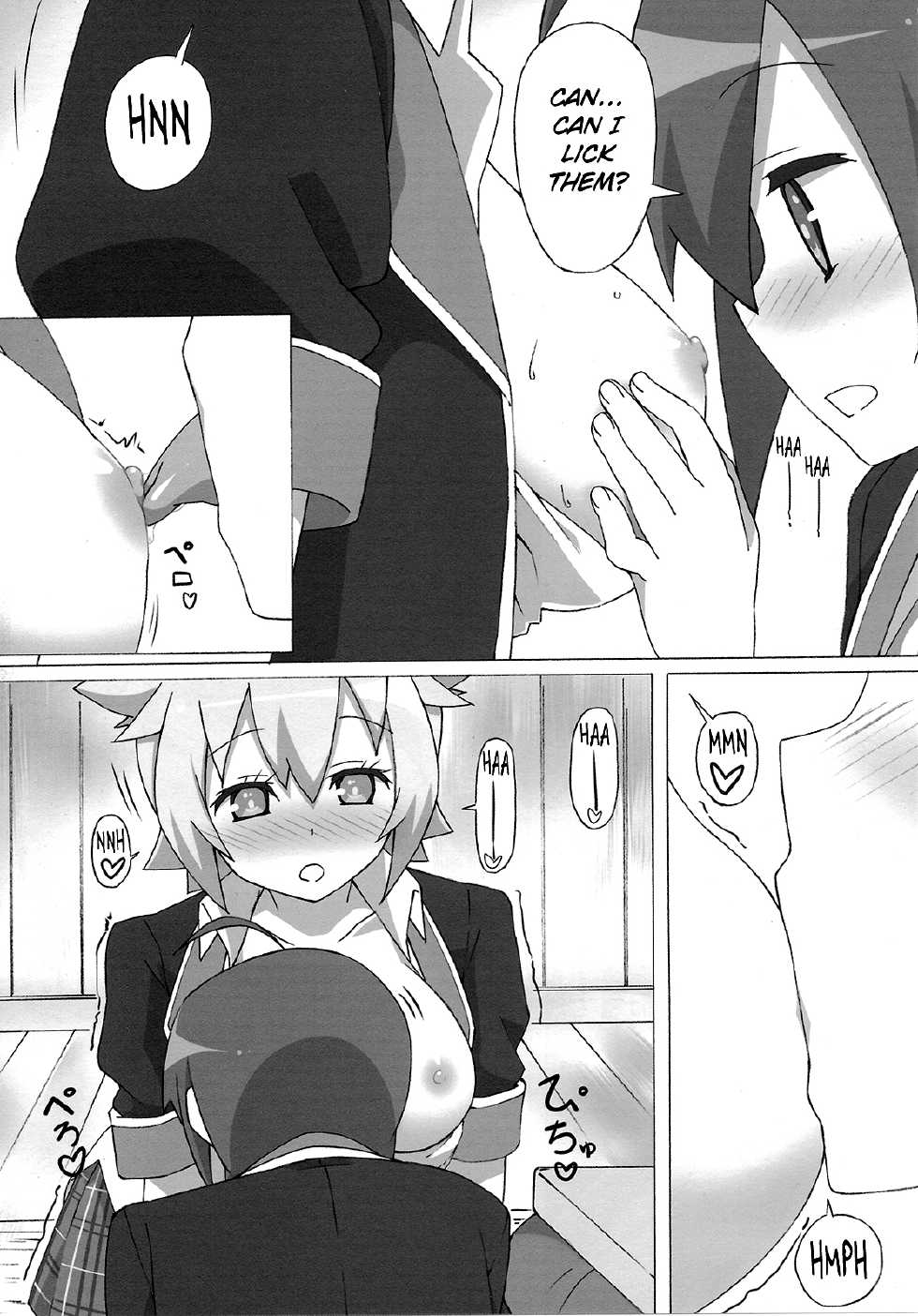 (C85) [Roppongi Shinjuu (Lewis)] Full Volume Love (GJ-bu) [English] - Page 9