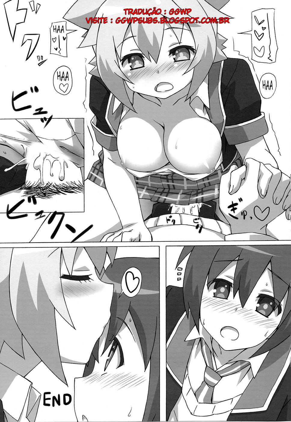 (C85) [Roppongi Shinjuu (Lewis)] Full Volume Love (GJ-bu) [Portuguese-BR] [GGWPSUB] - Page 20