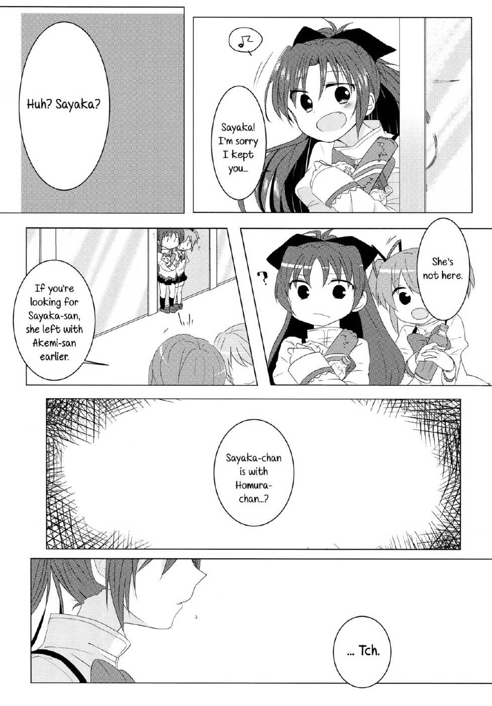 (C85) [BLEU (Mizuki)] Koi, Koi. | Yearning, Love (Puella Magi Madoka Magica) [English] [Yuri-ism] - Page 6