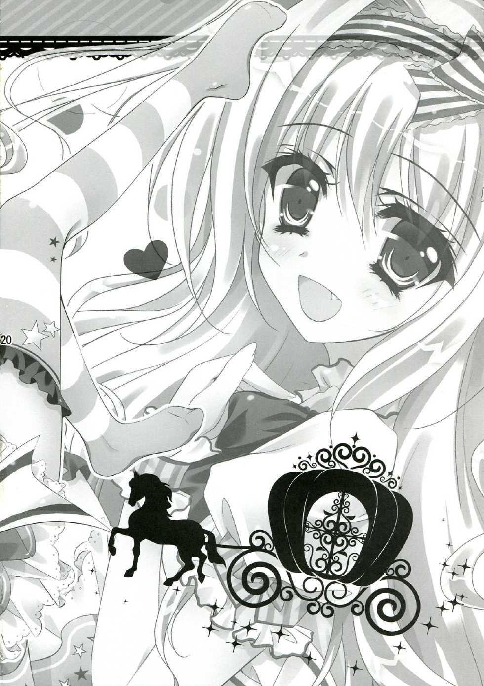 (C84) [Aquadriver (Aino Serin)] Hentai Ouji to Futari no Kawaii Hime-sama (Hentai Ouji to Warawanai Neko.) - Page 20