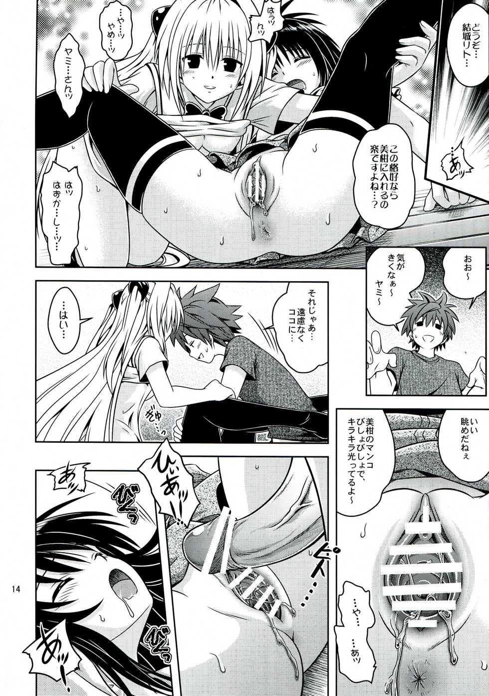 [Gangontou (Fukori)] Anoko-tachi ga Taihen na Koto ni Nattemasu 5 (To LOVE-Ru) - Page 14