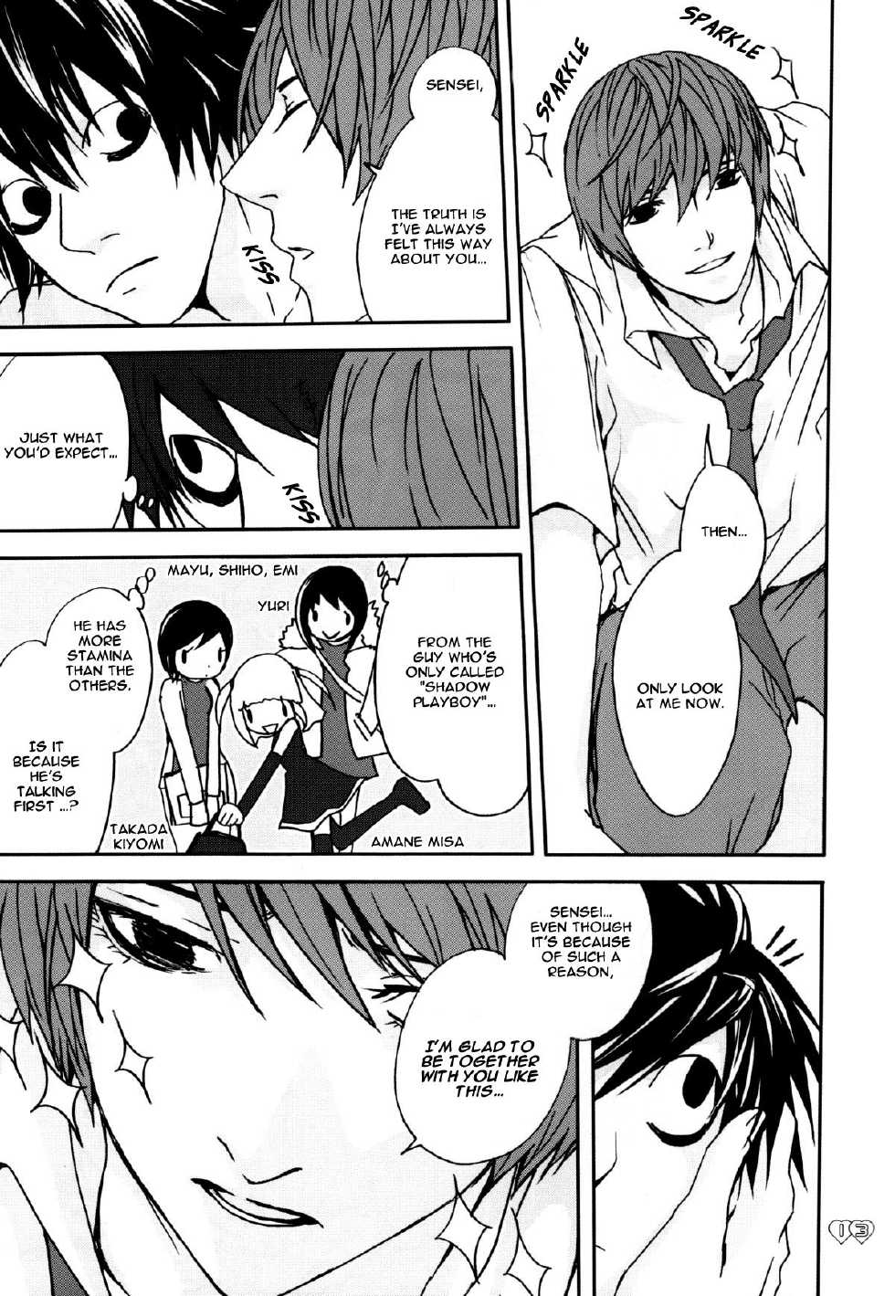 3-nen L-gumi ~ Hentai Sensei (Death Note) {Utopia} - Page 13