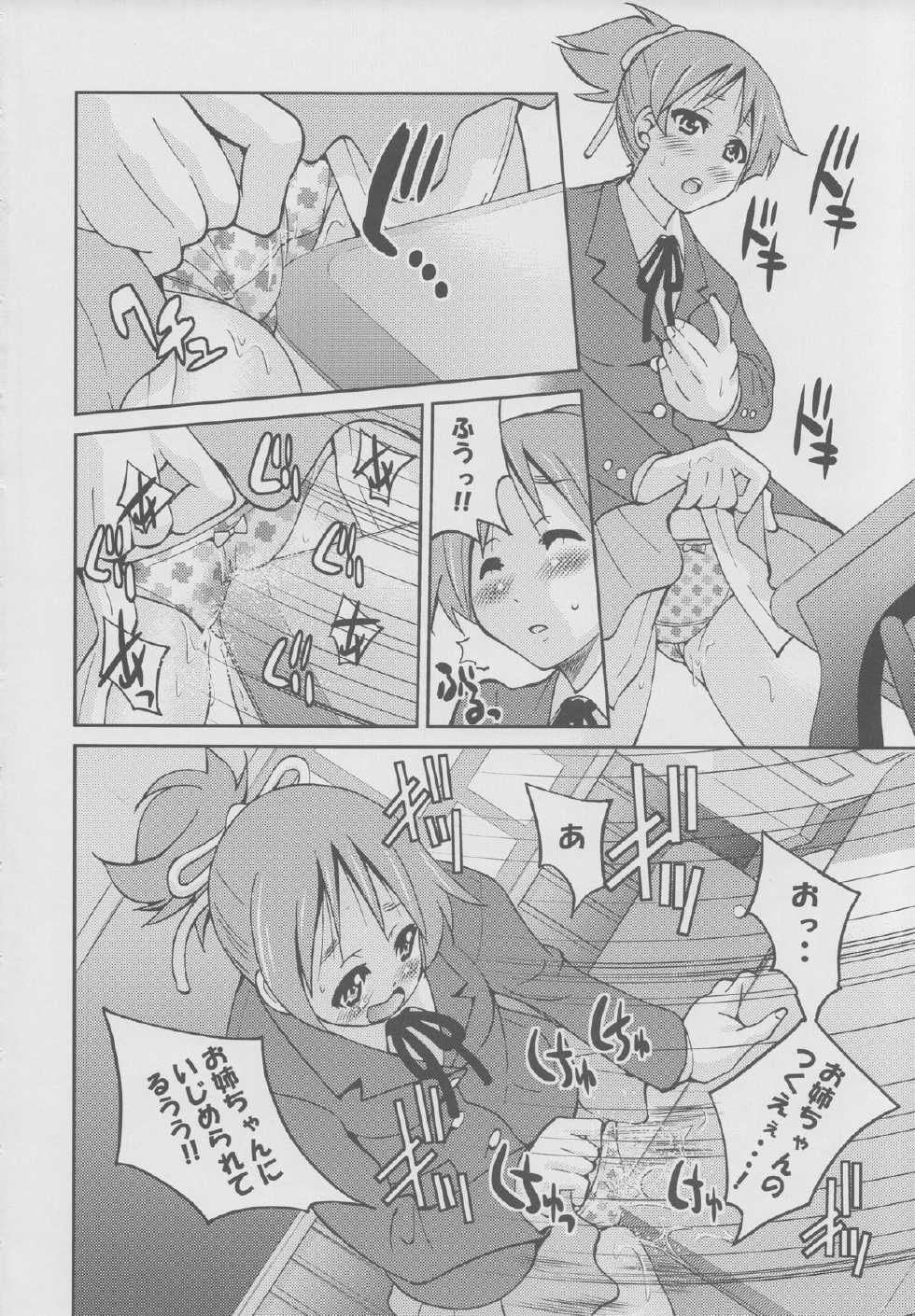 (C78) [Ponyfarm (Inoue Yoshihisa)] PONY-ON!!! Hora Onee-chan Tonnyan da yo ♪ (K-ON!) - Page 3