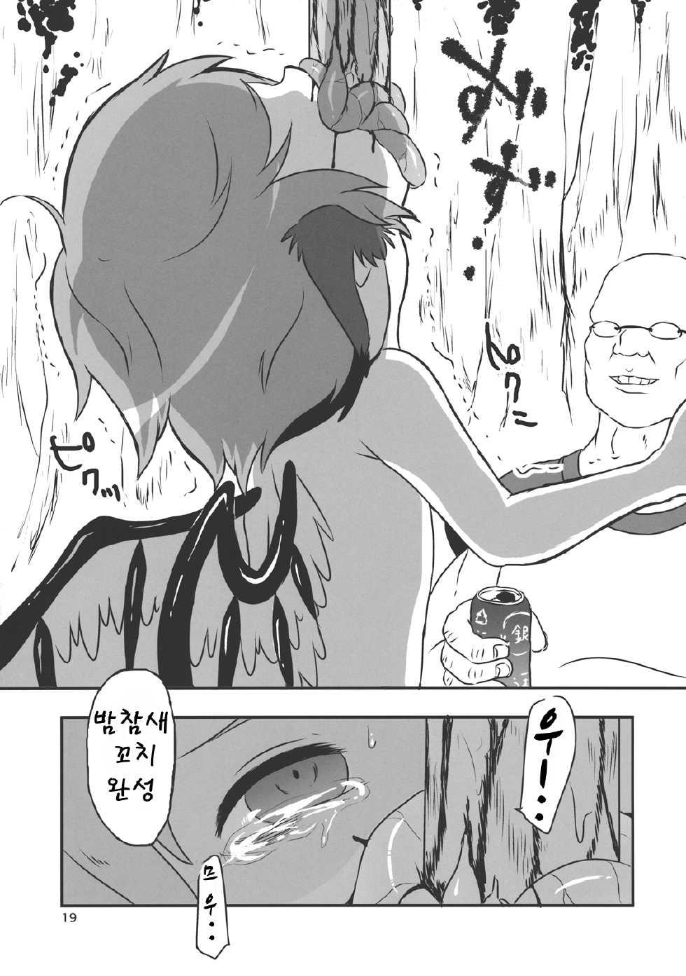 (Reitaisai 10) [02 (Harasaki)] (Kojin Satsuei)(Touhou)(Reitaisai 10)[02] Touhou snuff vol.2 Mystia Lorelei(Buttoi Bou de Muriyari...).avi (Touhou Project) [Korean] [Team Pure Abyss] - Page 19