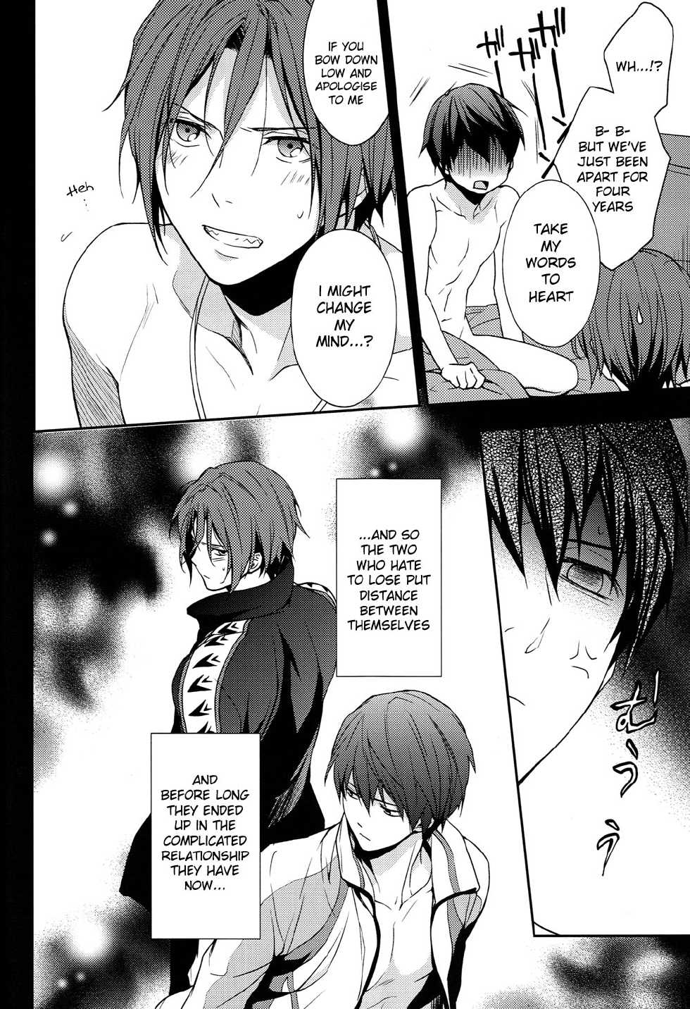 (SPARK8) [UltimatePowers (RURU)] Nitori-kun no Mousou Nikki (Free!) [English] [Moy Moe Scans] - Page 23