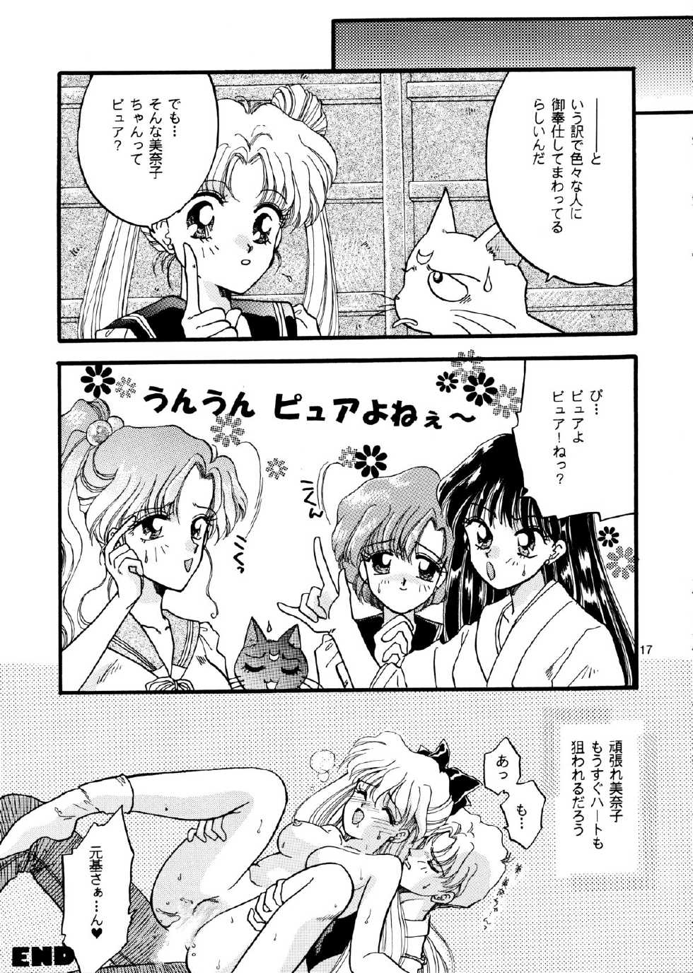(C48) [Jennys Jimusho (BAKEDANUKI)] I KNOW MINAKO (Bishoujo Senshi Sailor Moon) - Page 17