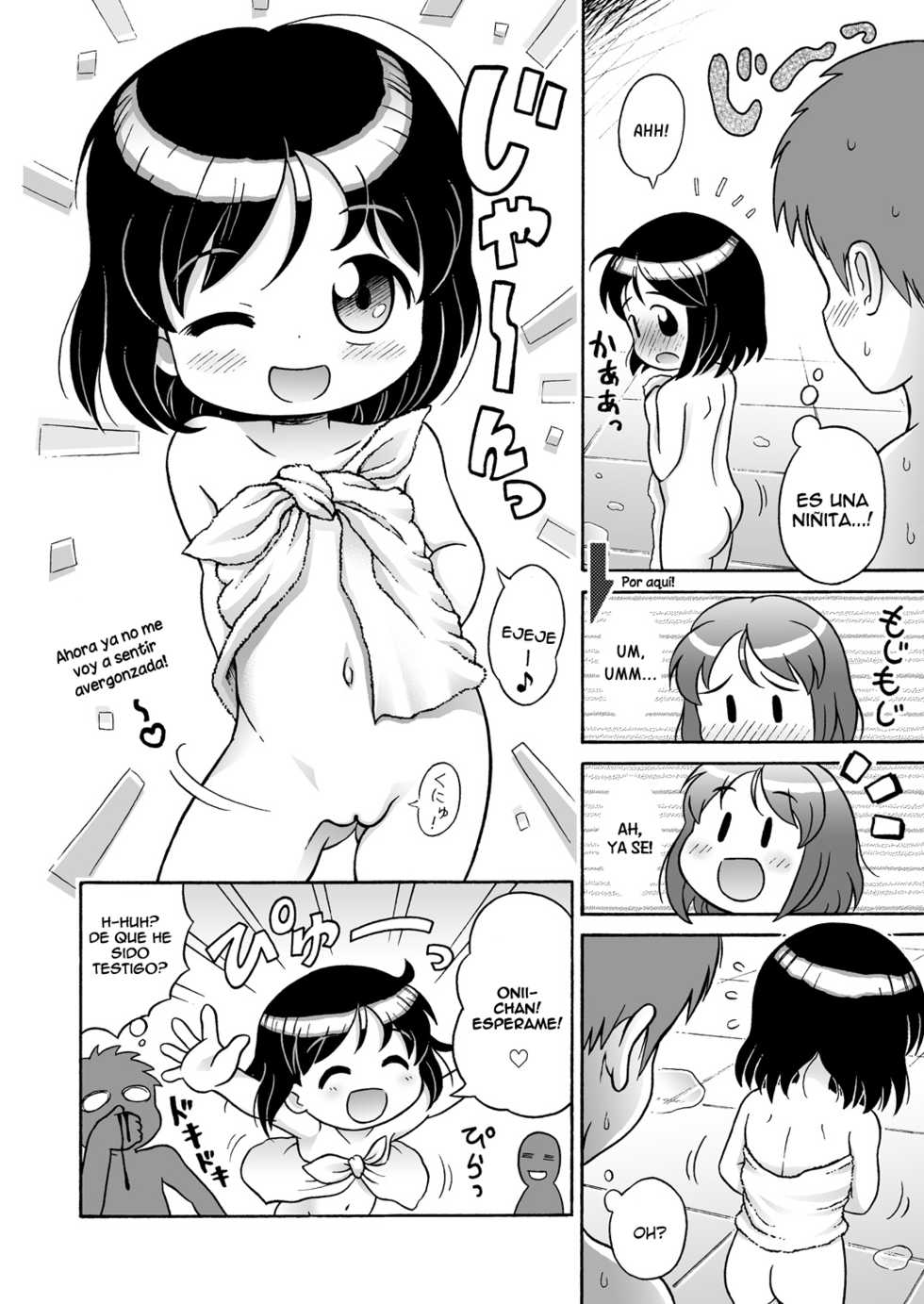 [Sexual Khorosho (Lasto)] Yun-chan to Otokoyu♪ | Yun-chan y el Baño de Hombres♪ [Spanish] {Cark-san} [Digital] - Page 5