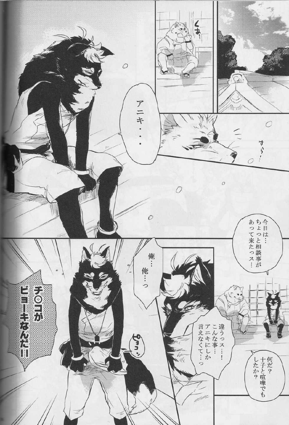 (C84) [Hallucigenia (Kamidou Haruki)] Ginsetsu (Gingitsune) - Page 5