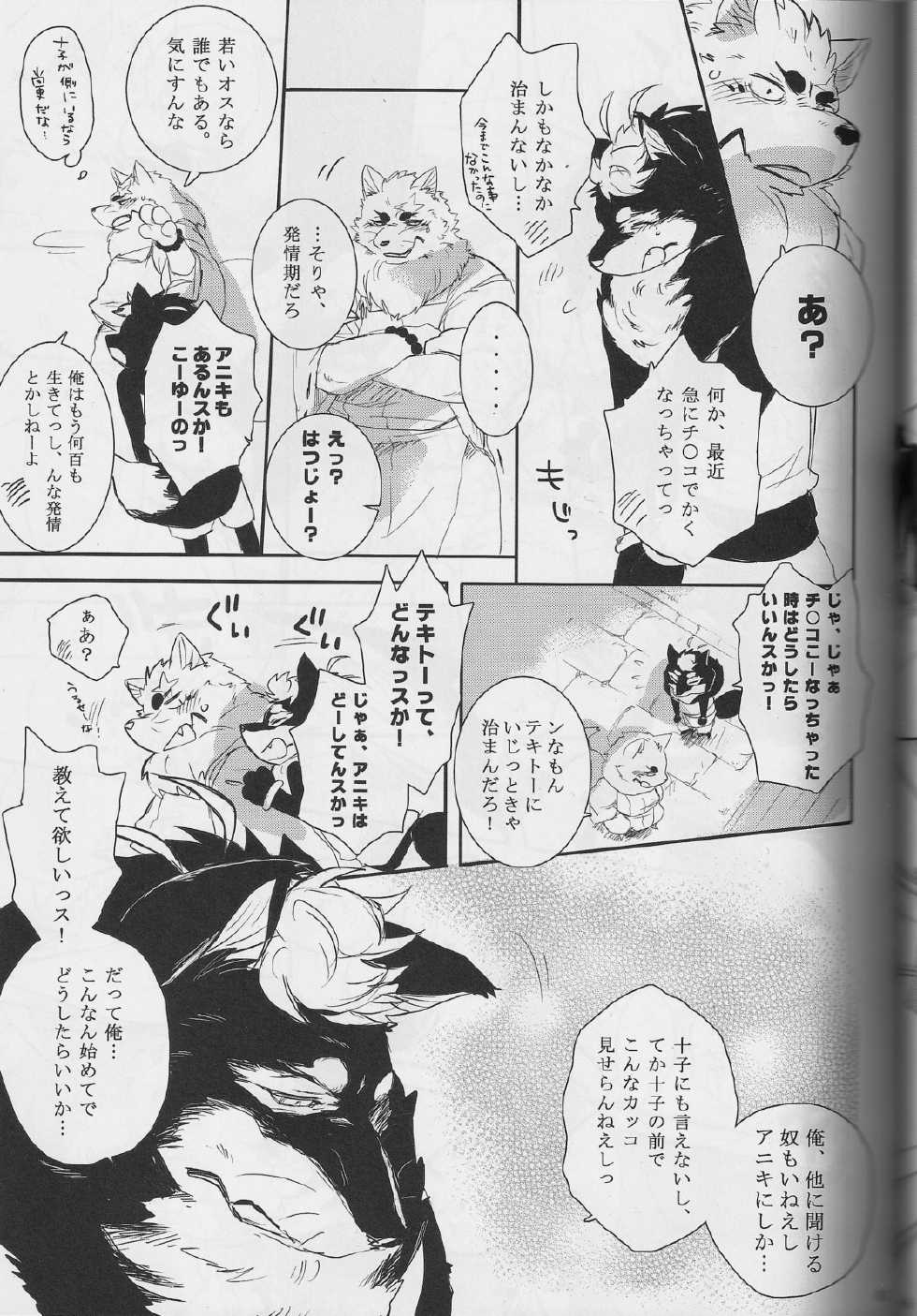 (C84) [Hallucigenia (Kamidou Haruki)] Ginsetsu (Gingitsune) - Page 6