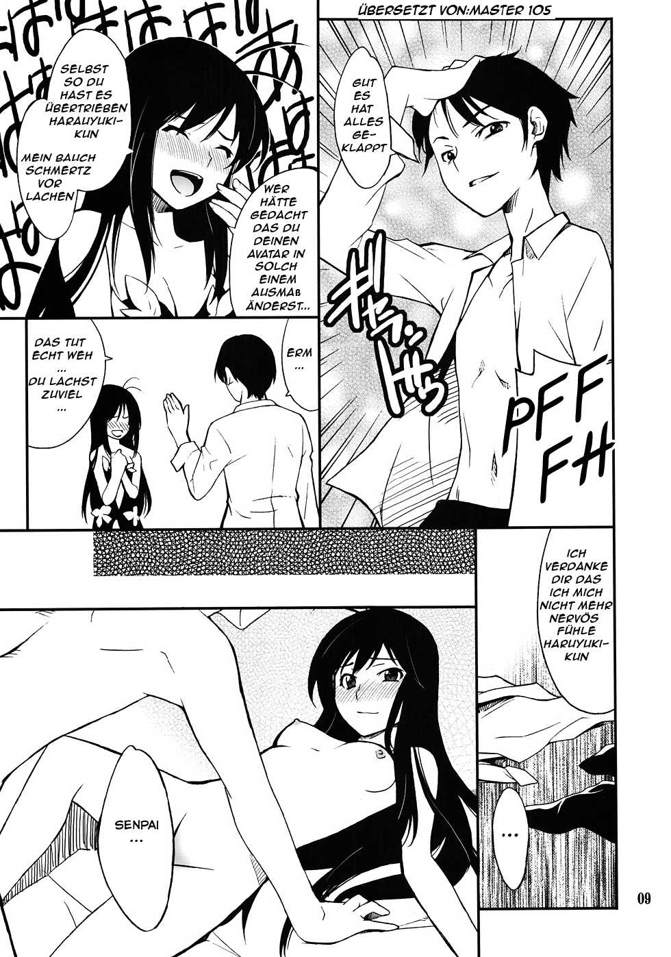 (C82) [P-FOREST (Hozumi Takashi)] Another World ~Sukitokimetokiss~ (Accel World) [German] [Master105] - Page 8