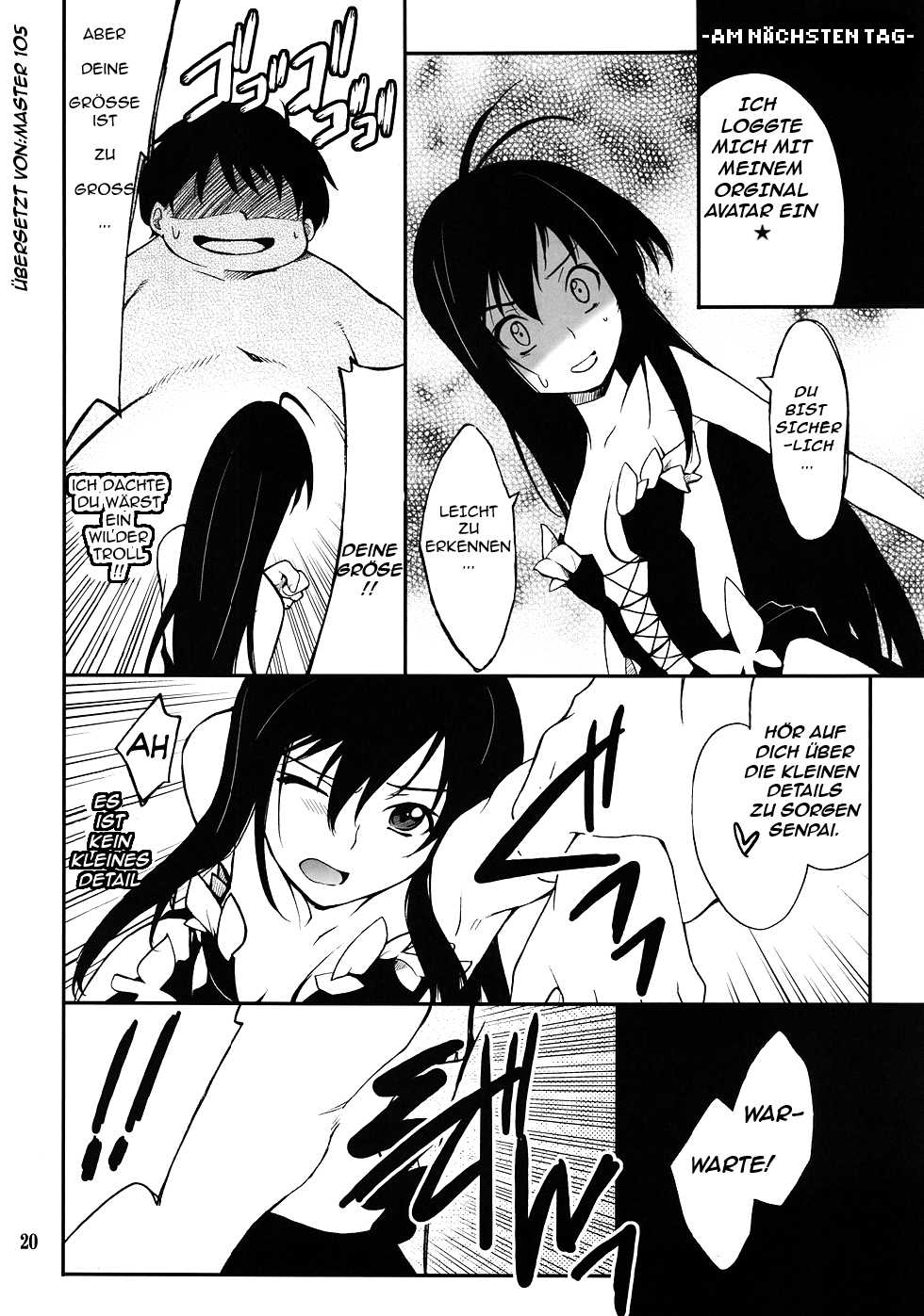 (C82) [P-FOREST (Hozumi Takashi)] Another World ~Sukitokimetokiss~ (Accel World) [German] [Master105] - Page 19