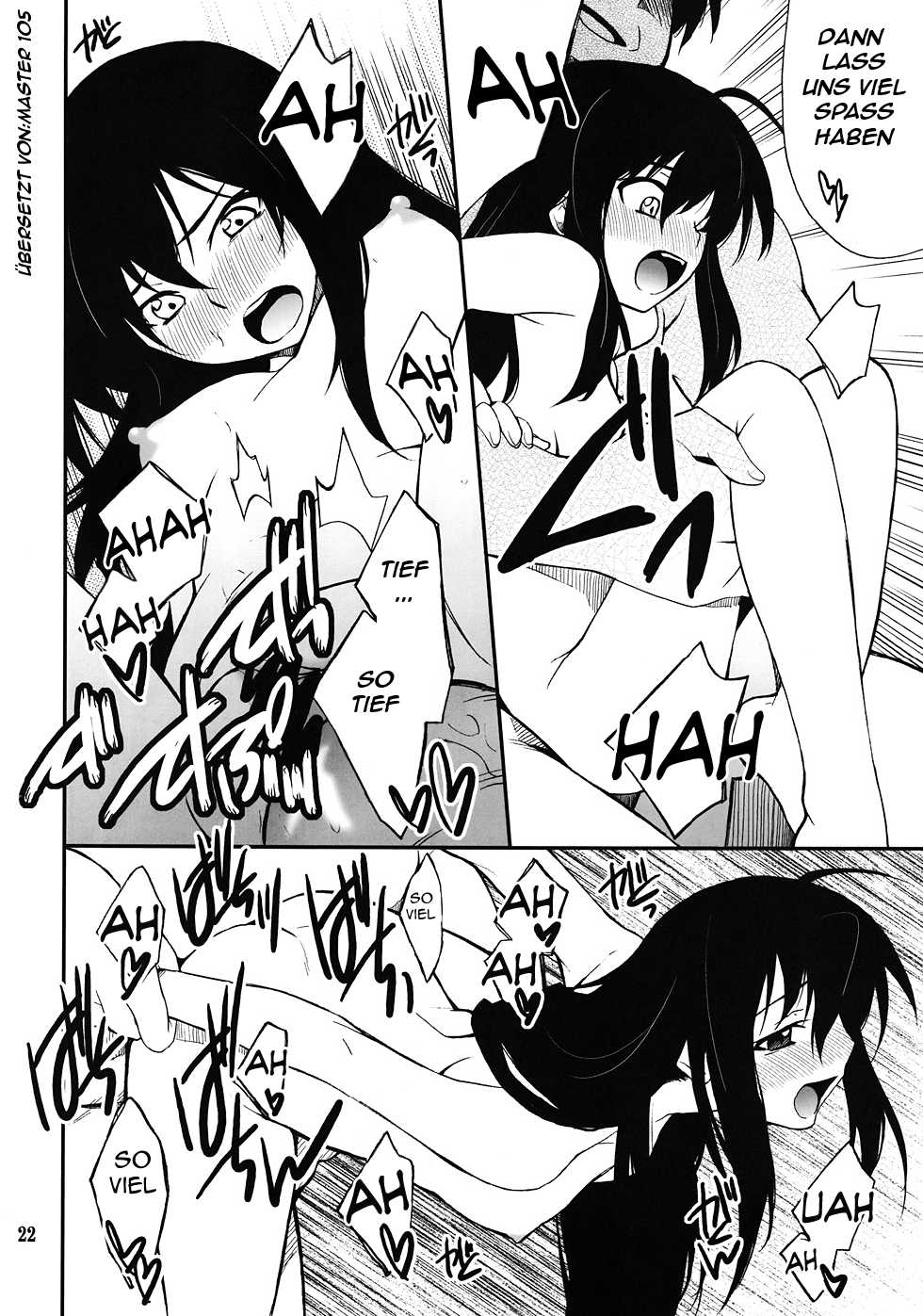 (C82) [P-FOREST (Hozumi Takashi)] Another World ~Sukitokimetokiss~ (Accel World) [German] [Master105] - Page 21