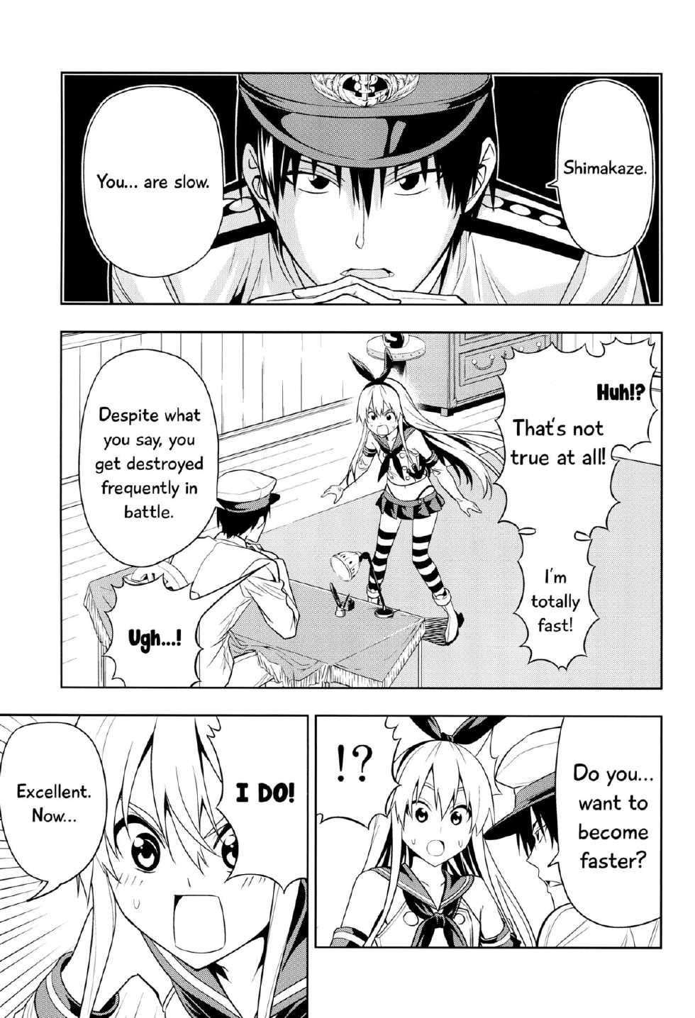 (C85) [Jishou Seijunha (Hiroyuki)] Motto Hayaku Naritai Shimakaze o Damashite Sekuhara suru | Tricking and Sexually Harassing Shimakaze, Who Wants to Become Faster  (Kantai Collection -KanColle-) [English] [Flatopia] - Page 2