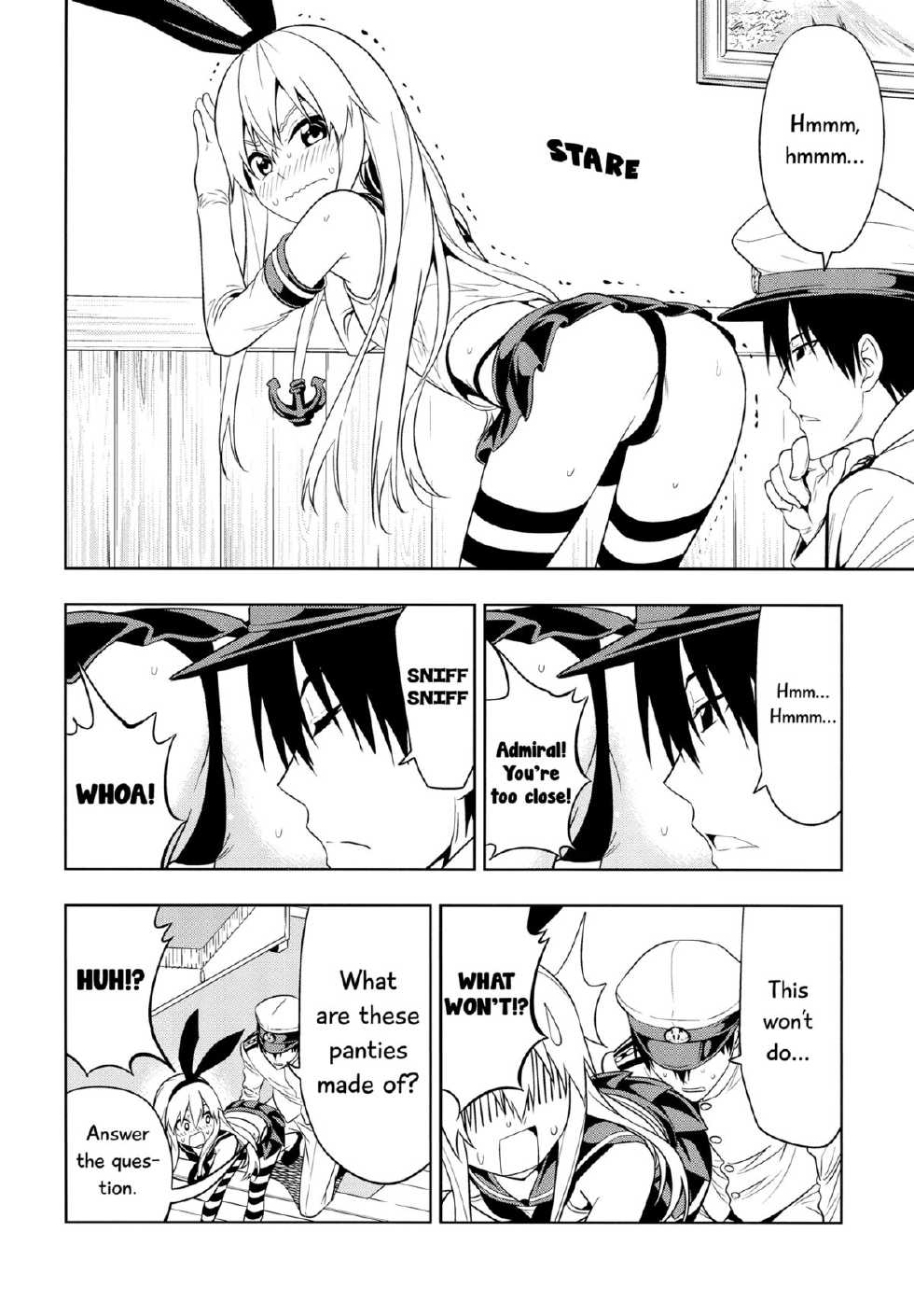 (C85) [Jishou Seijunha (Hiroyuki)] Motto Hayaku Naritai Shimakaze o Damashite Sekuhara suru | Tricking and Sexually Harassing Shimakaze, Who Wants to Become Faster  (Kantai Collection -KanColle-) [English] [Flatopia] - Page 7