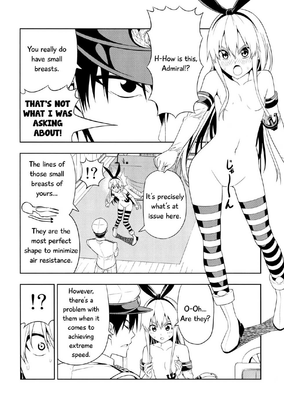 (C85) [Jishou Seijunha (Hiroyuki)] Motto Hayaku Naritai Shimakaze o Damashite Sekuhara suru | Tricking and Sexually Harassing Shimakaze, Who Wants to Become Faster  (Kantai Collection -KanColle-) [English] [Flatopia] - Page 11