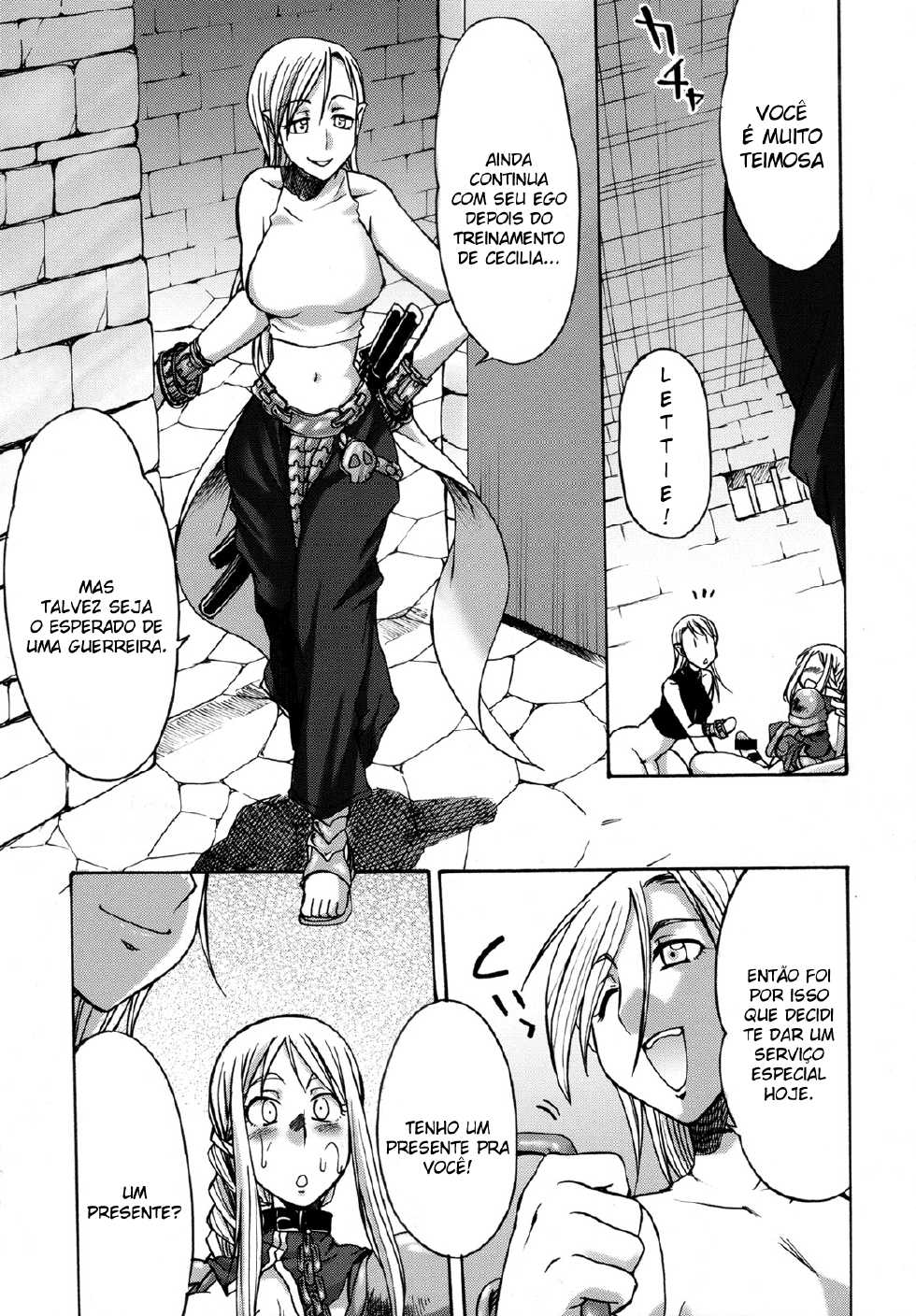 (Futaket 4) [Kaguya Hime Koubou (Gekka Kaguya)] Futariha Futanari Tyoukyousi (Final Fantasy Tactics) [Portuguese-BR] - Page 7