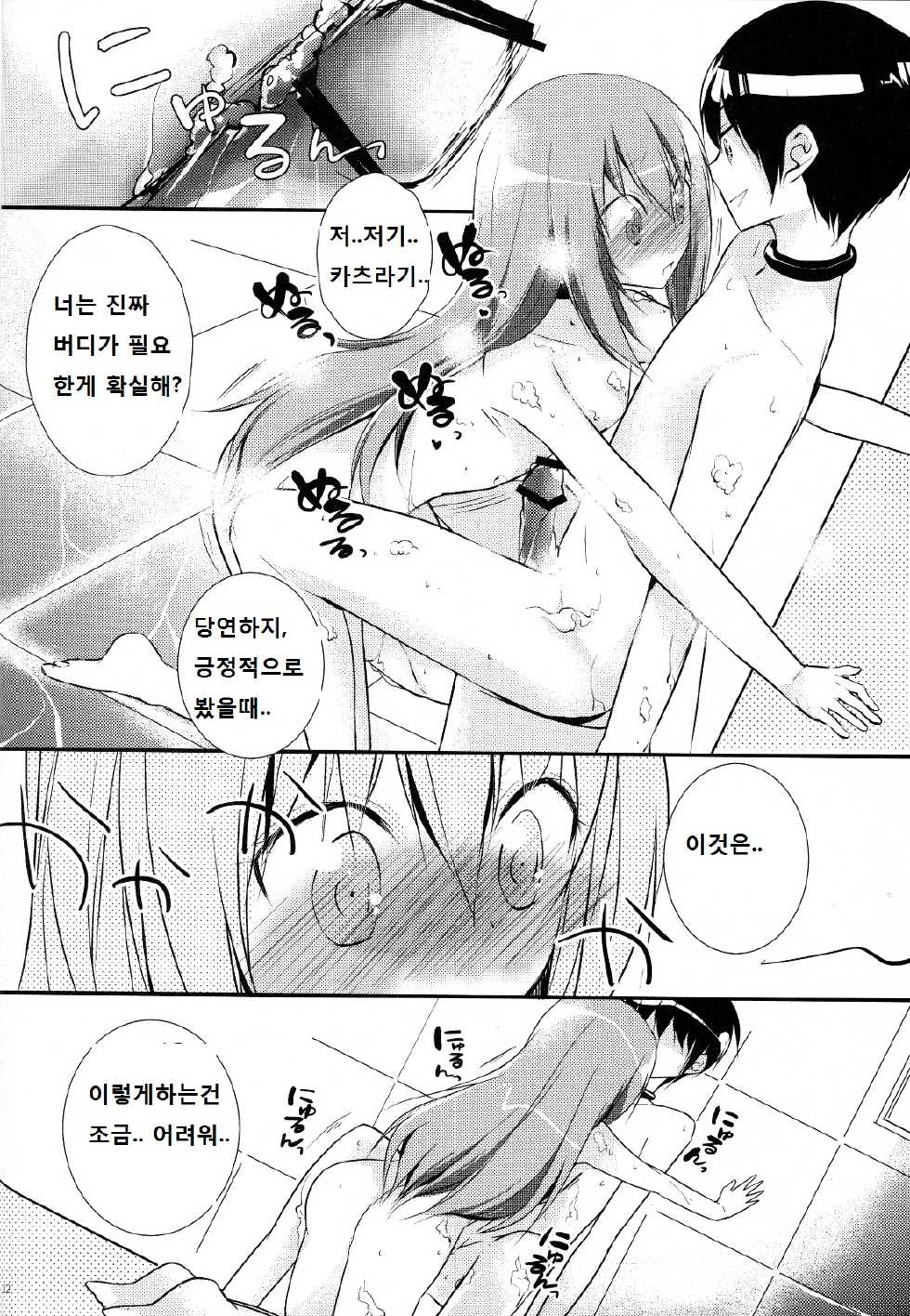 (C81) [MeroMero Melon (Ou, Peke)] Kamisama no Hentai Play Nikkichou 4 (The World God Only Knows) [Korean] [G and Y] - Page 12
