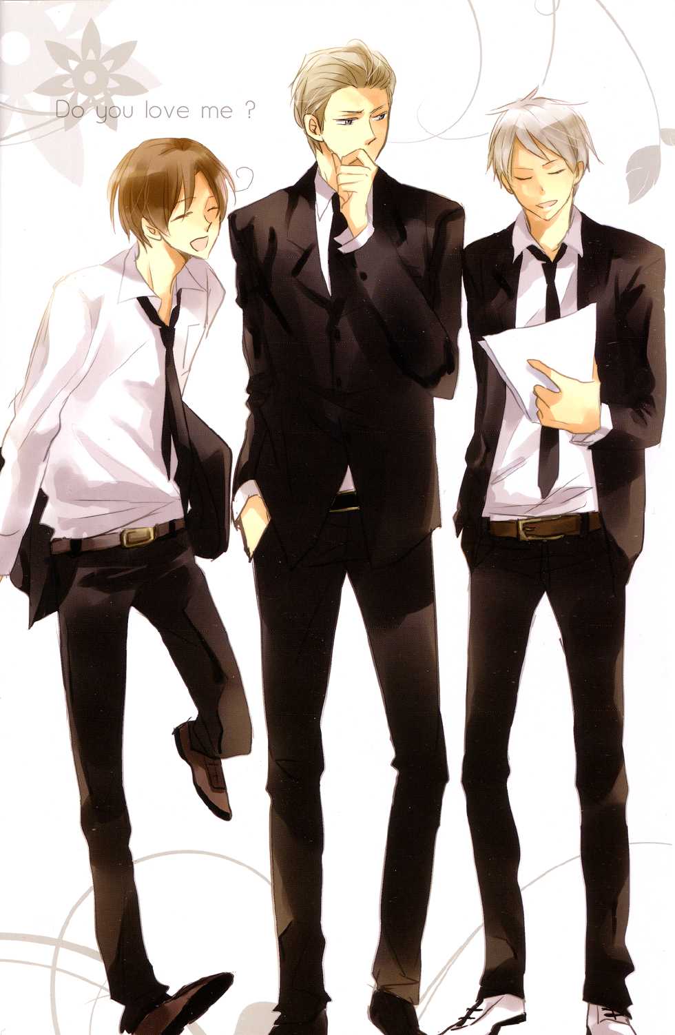 (C78) [LOVEPOTIONNO.9 (Ichinomiya Shihan)] Do You Remember Me? (Axis Powers Hetalia) [English] [Ikemen Scans] - Page 3