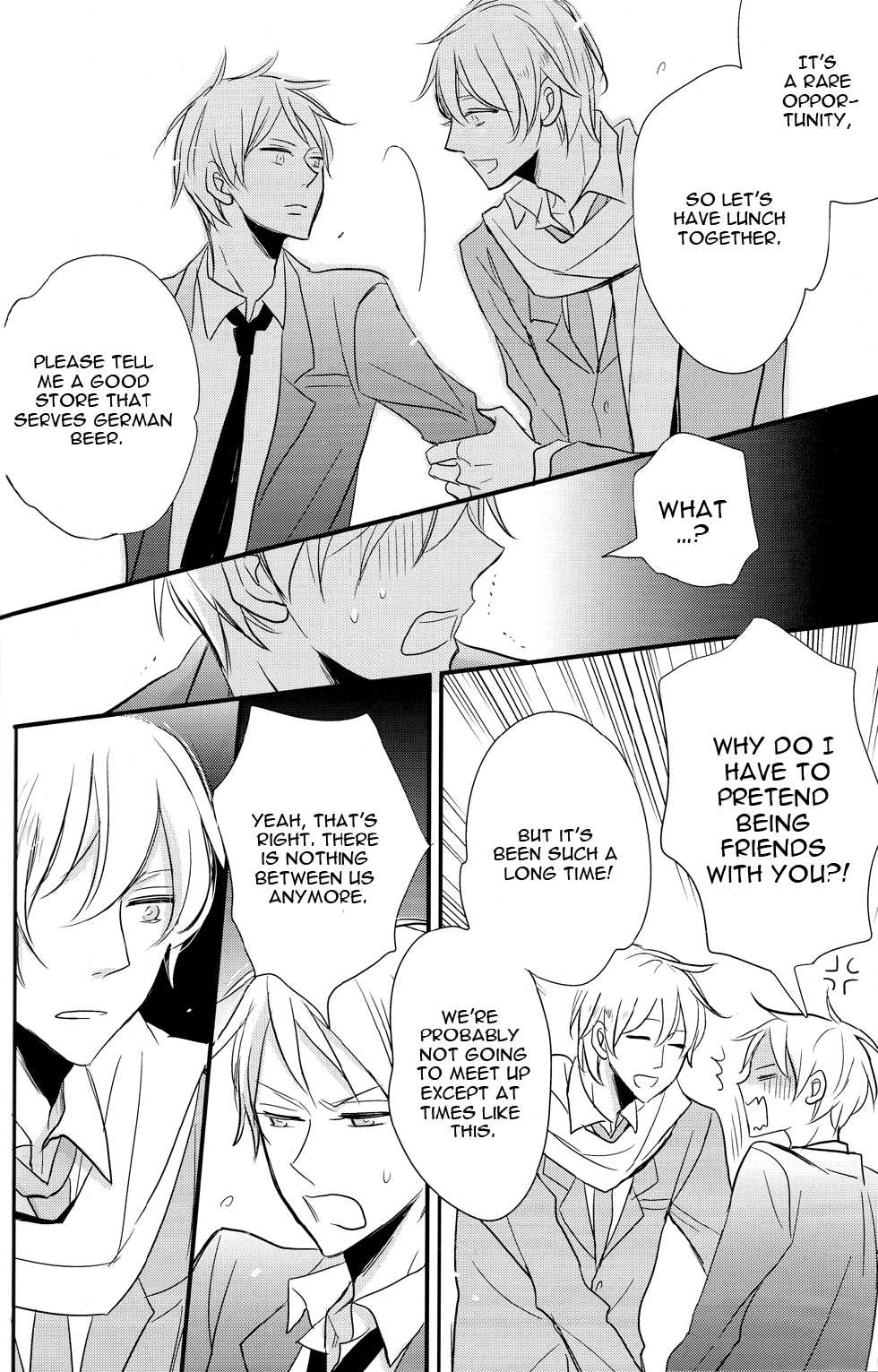 (C78) [LOVEPOTIONNO.9 (Ichinomiya Shihan)] Do You Remember Me? (Axis Powers Hetalia) [English] [Ikemen Scans] - Page 19