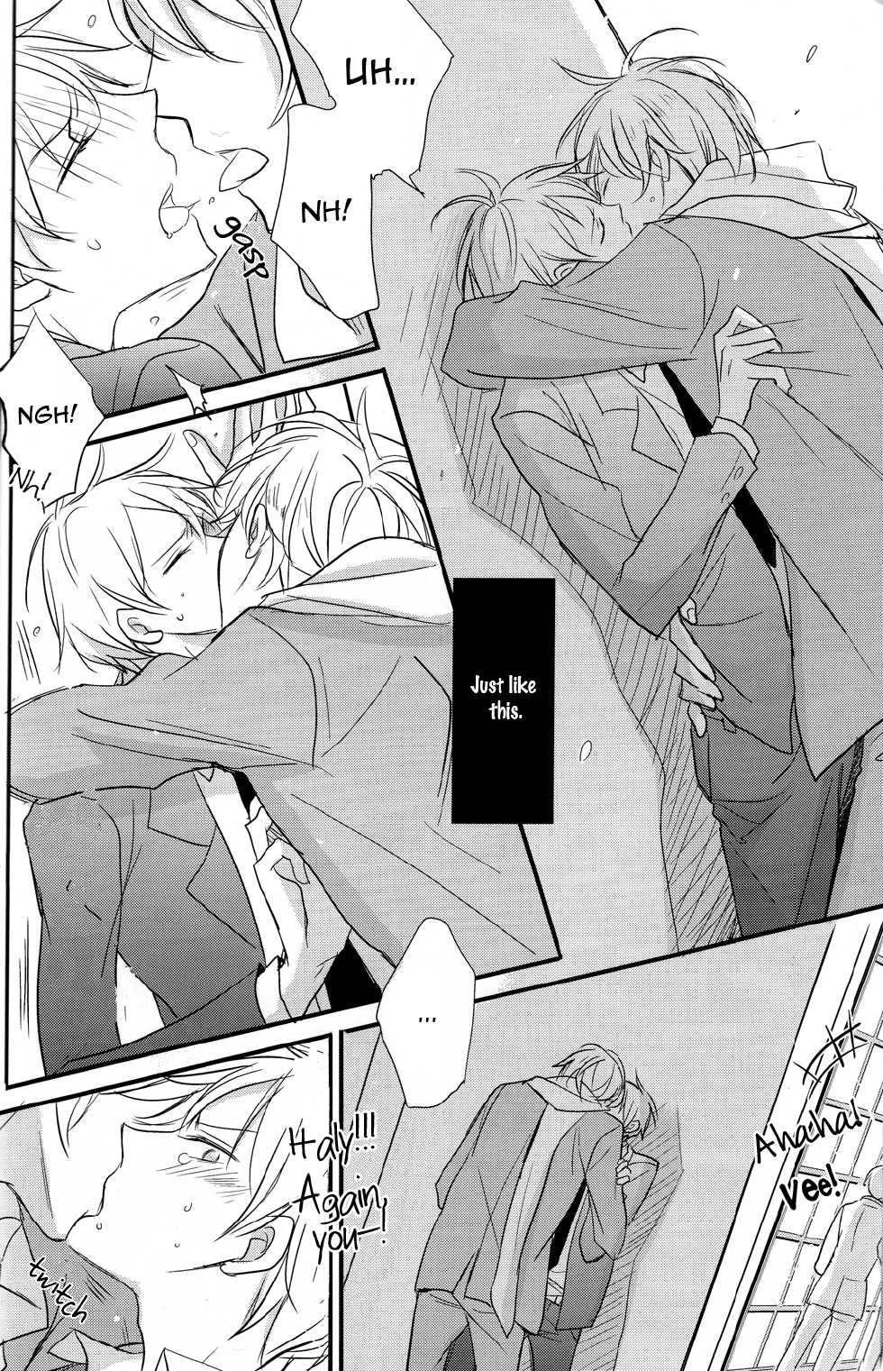 (C78) [LOVEPOTIONNO.9 (Ichinomiya Shihan)] Do You Remember Me? (Axis Powers Hetalia) [English] [Ikemen Scans] - Page 21