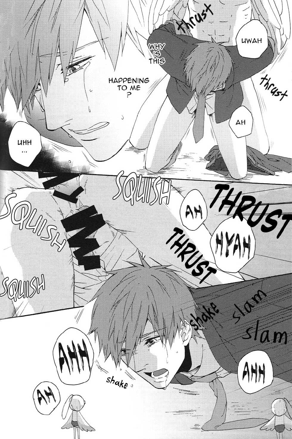 (C85) [electrocks (Kuriya)] Furikaereba Iwatobi-chan (Free!) [English] [ebil_trio] - Page 13