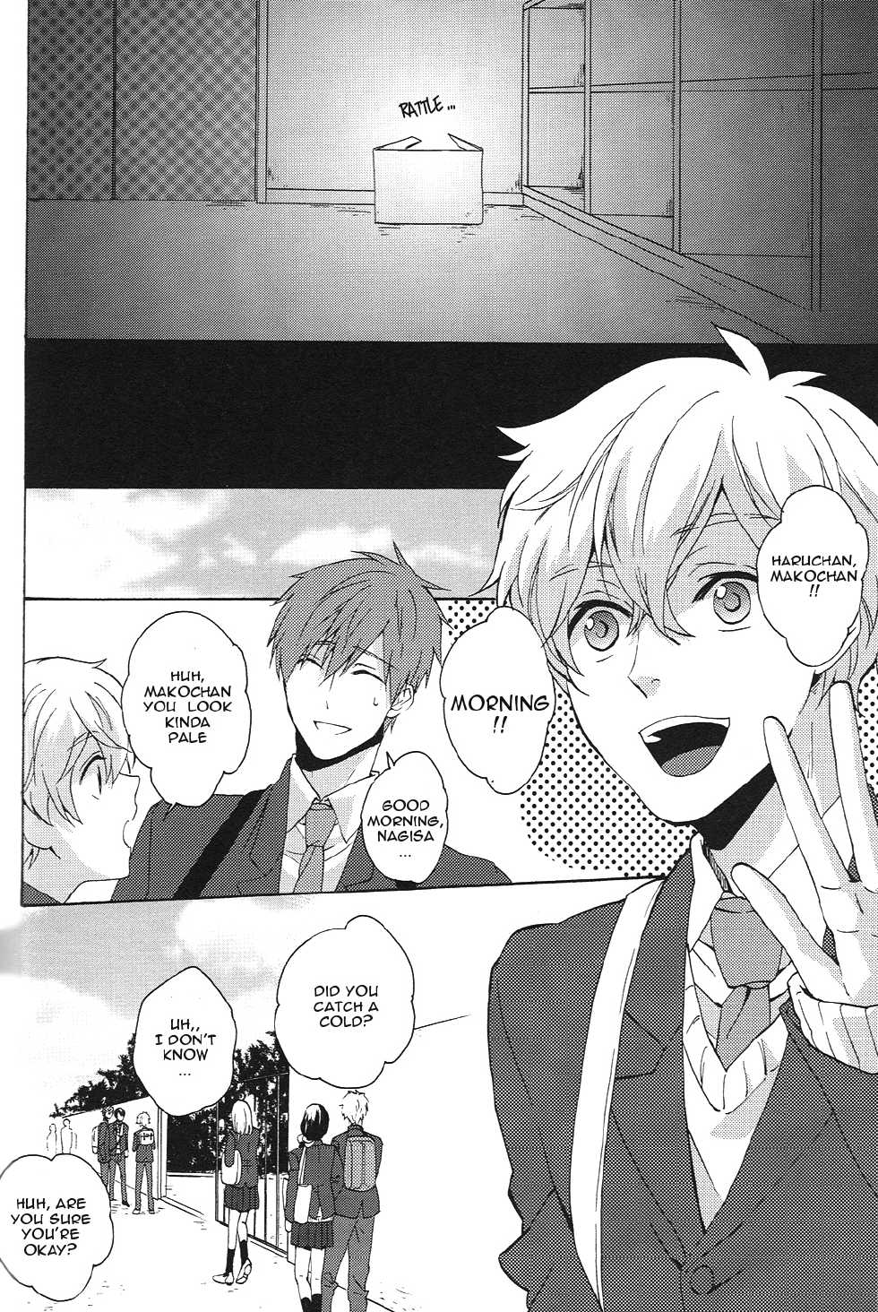 (C85) [electrocks (Kuriya)] Furikaereba Iwatobi-chan (Free!) [English] [ebil_trio] - Page 15
