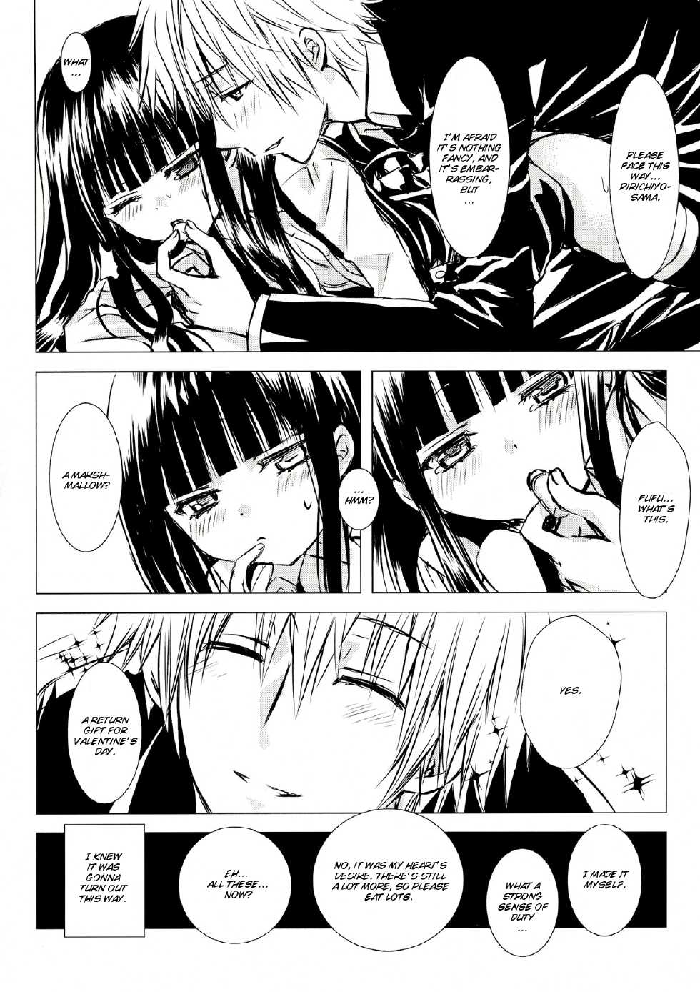 (C84) [Usagizadou (Enu)] Shiro Zatou | White Sugar (Inu x Boku SS) [English] [Brolen] - Page 16
