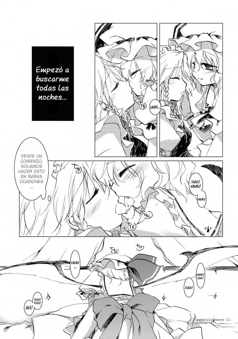 (Reitaisai 6) [FRAC (Mitsuki)] Reminiscence (Touhou Project) [Spanish] [Ichi no Fansub] - Page 11