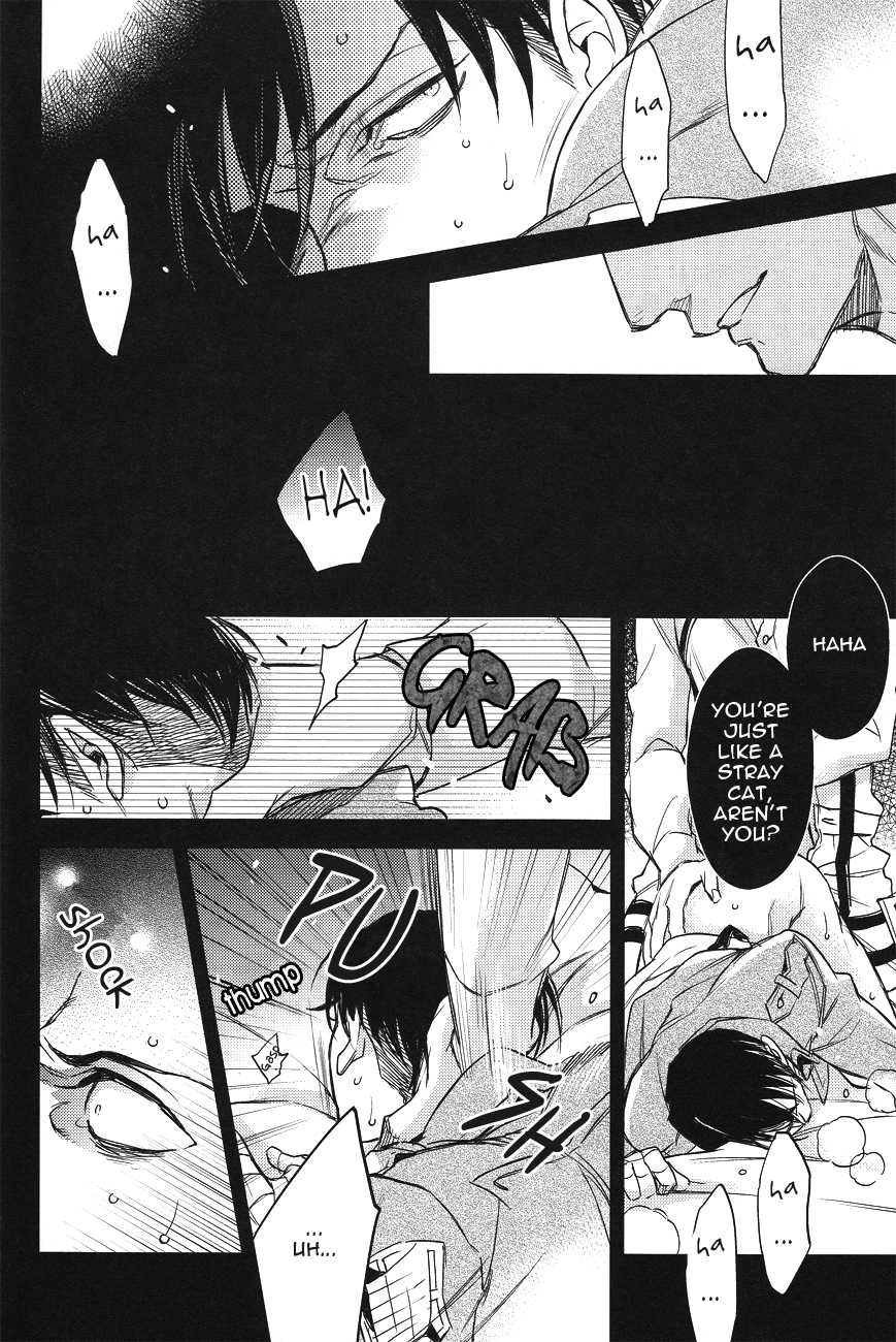 (C84) [MICROMACRO, gunblue (Yamada Sakurako, Kazu)] sit difficile; experiar tamen. (Shingeki no Kyojin) [English] - Page 15